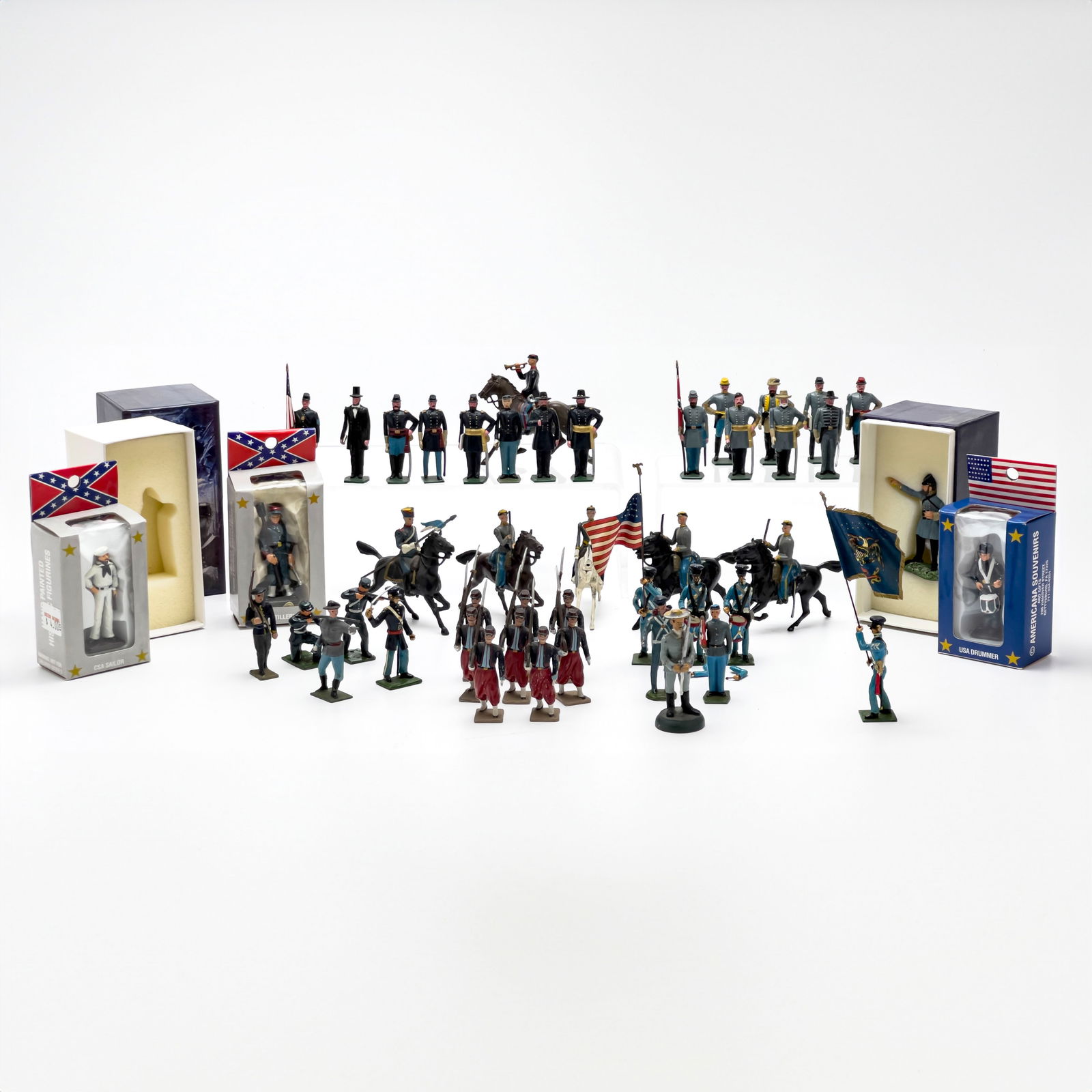 Collection of Primarily Civil War Toy Soldiers, Group of 40+ (1 of 4)