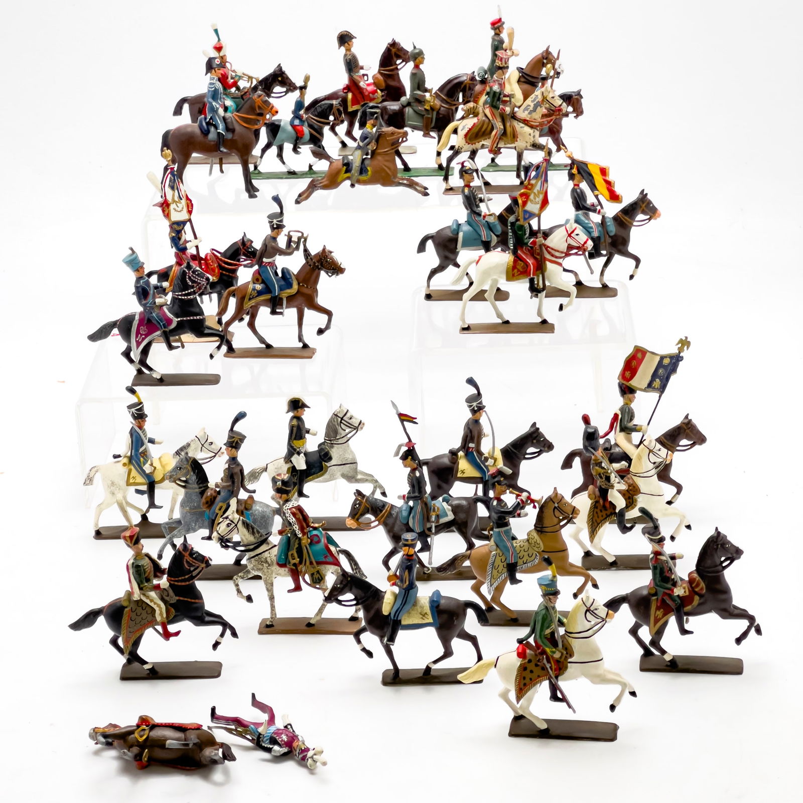 Collection of Assorted Horses and Toy Soldiers, Group of 50+ (1 of 4)
