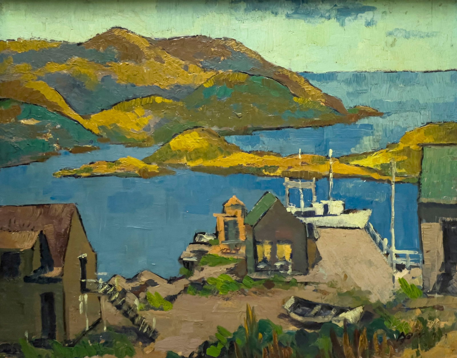 Albert Bela Bauer - Untitled (Landscape) (1 of 4)