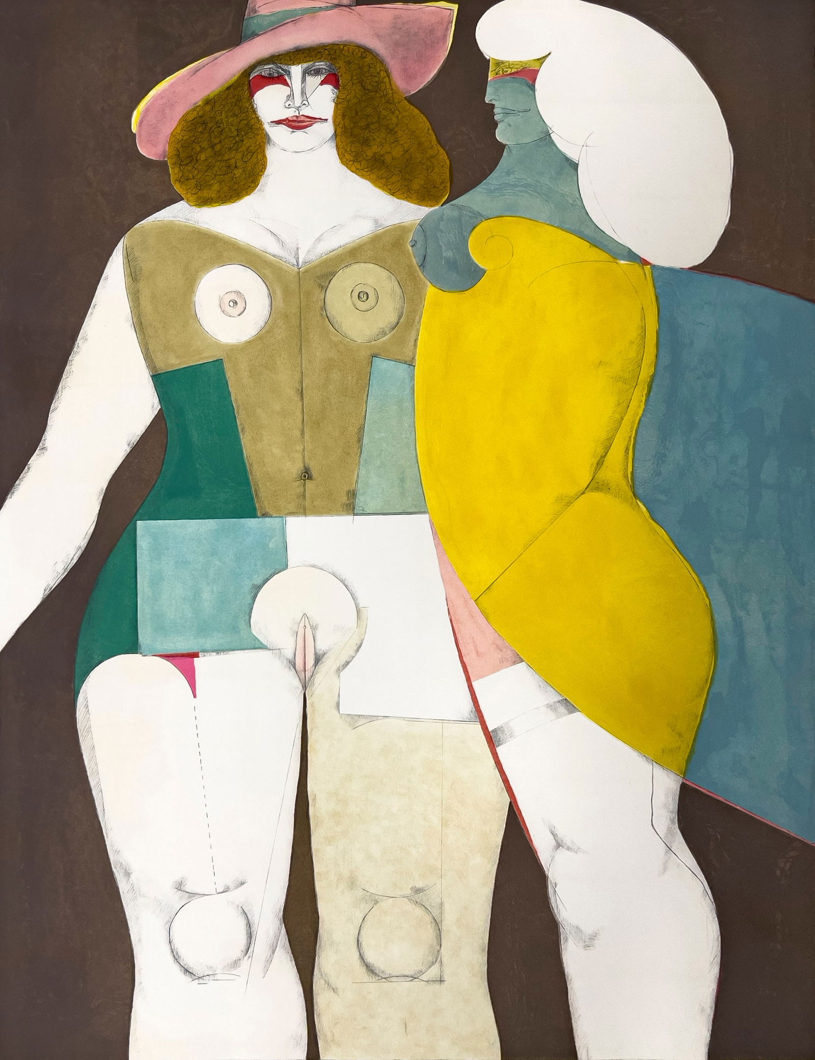 Richard Lindner - Two Women (1 of 3)