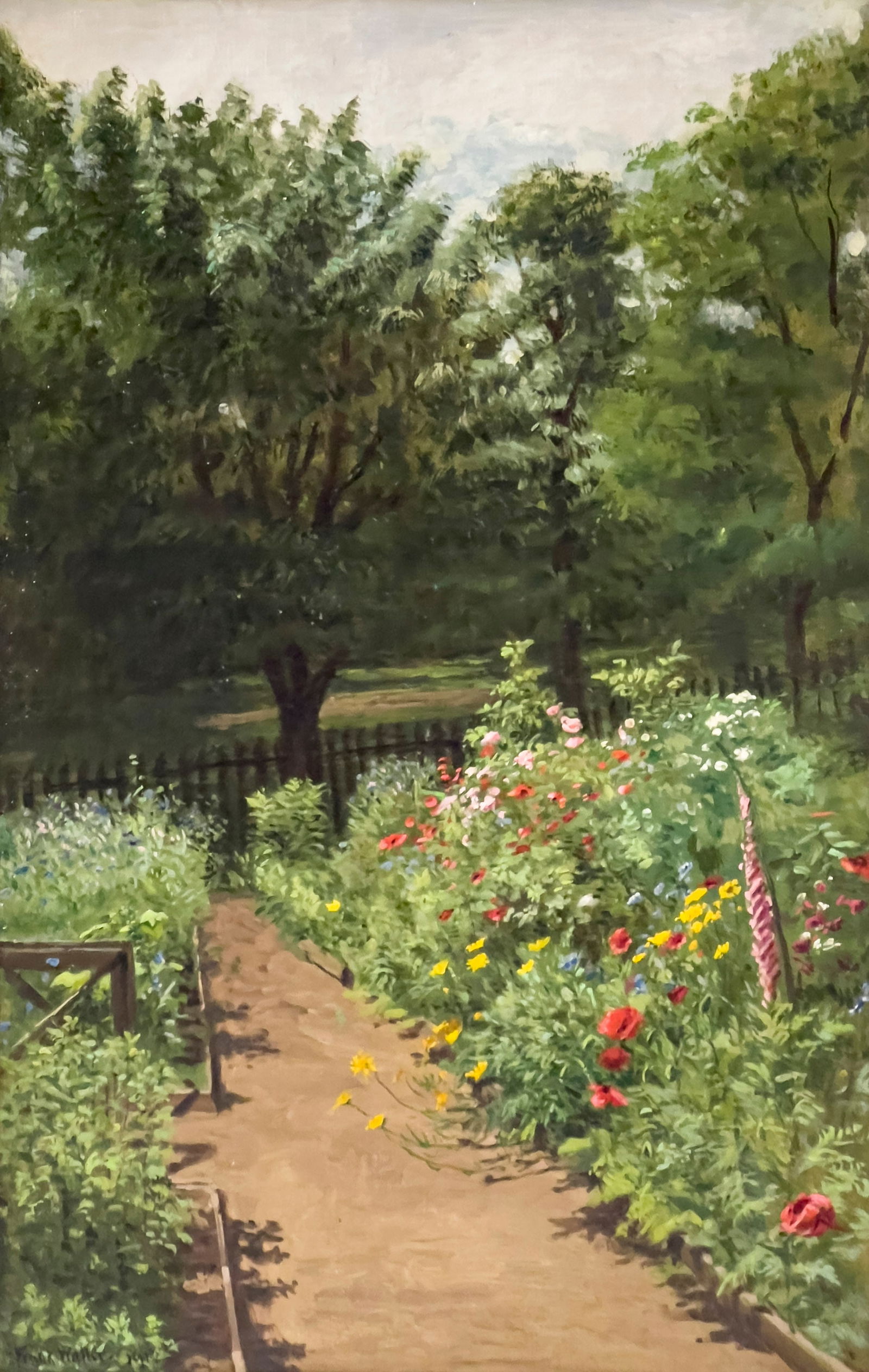 Frank Waller - Untitled (Garden Path) (1 of 4)
