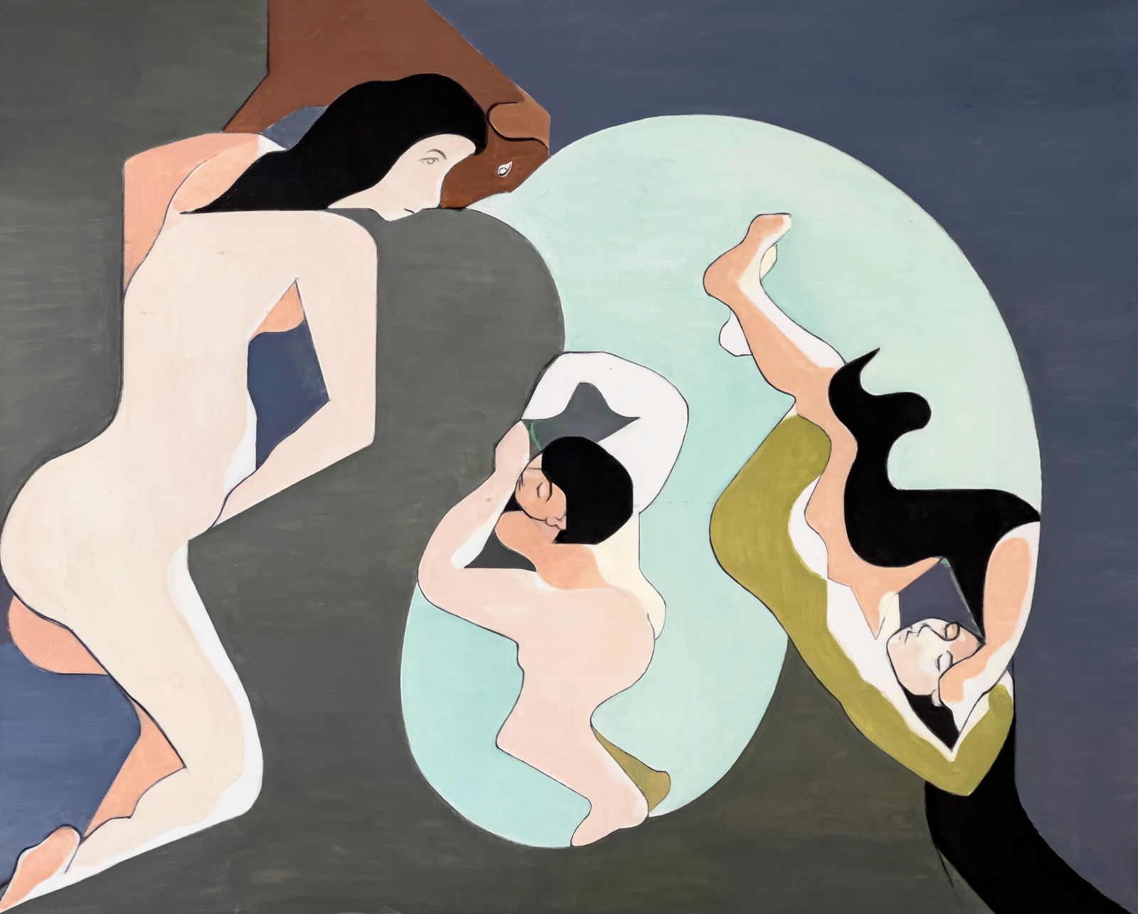 Leonard Alberts - Two Women, A Boy, and His Dog (1 of 3)