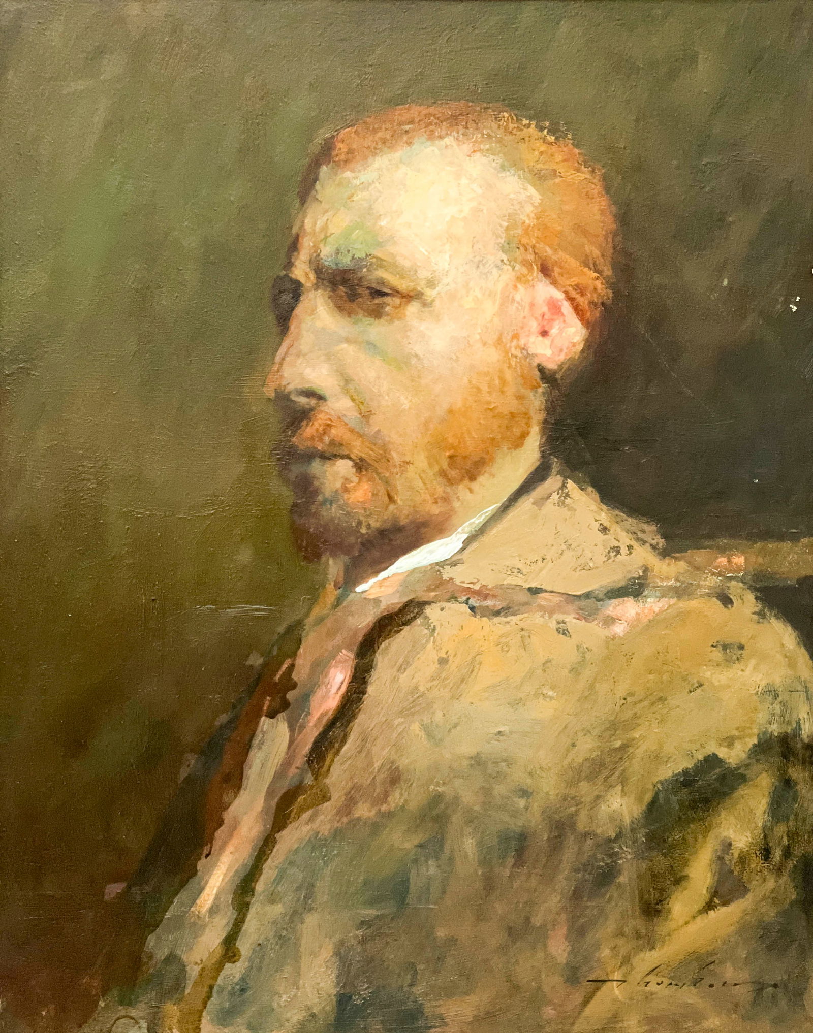 William Thomson - Head of Dutchman / Van Gogh Portrait (1 of 4)