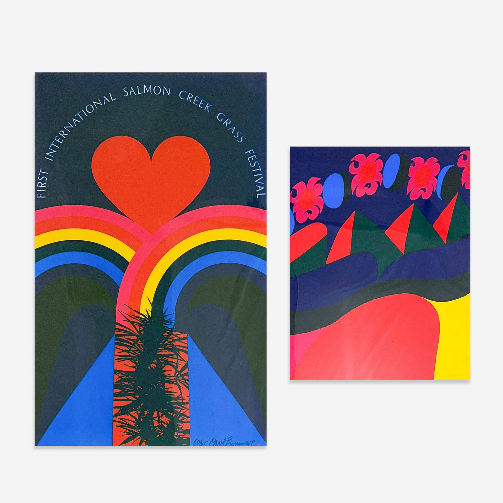 Carol Summers - First International Salmon Creek Grass Festival Poster / Untitled (Landscape), 2 (1 of 4)