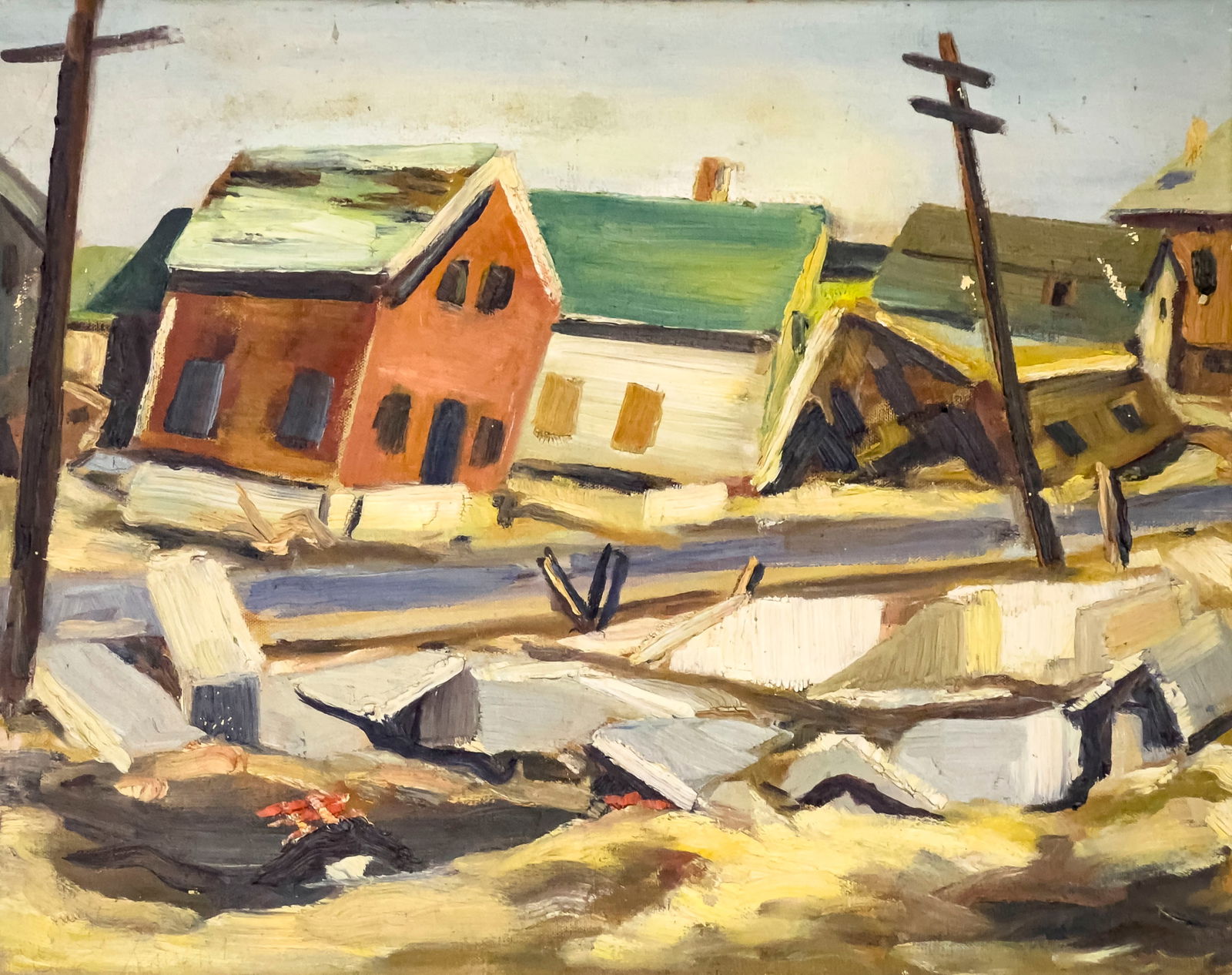 Hurricane Aftermath Painting (1 of 4)