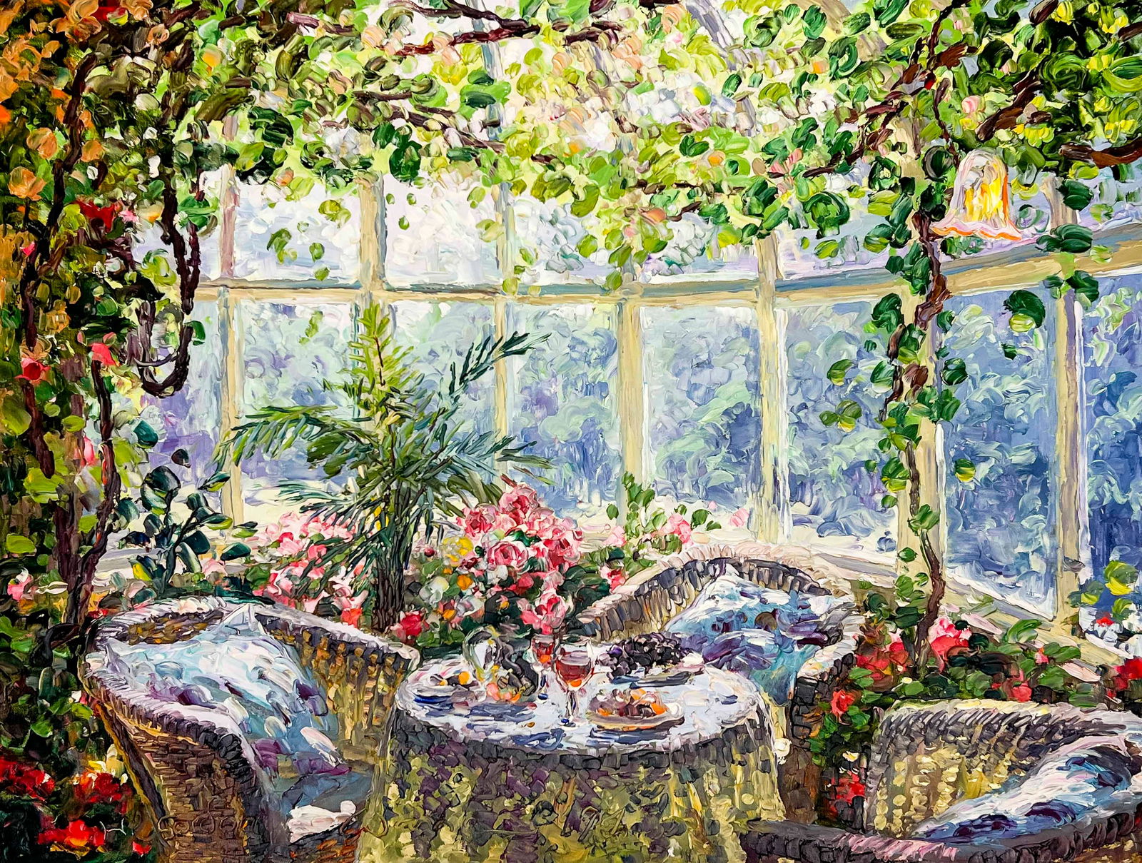 H. Gordon Wang - Untitled (Porch Scene) (1 of 4)