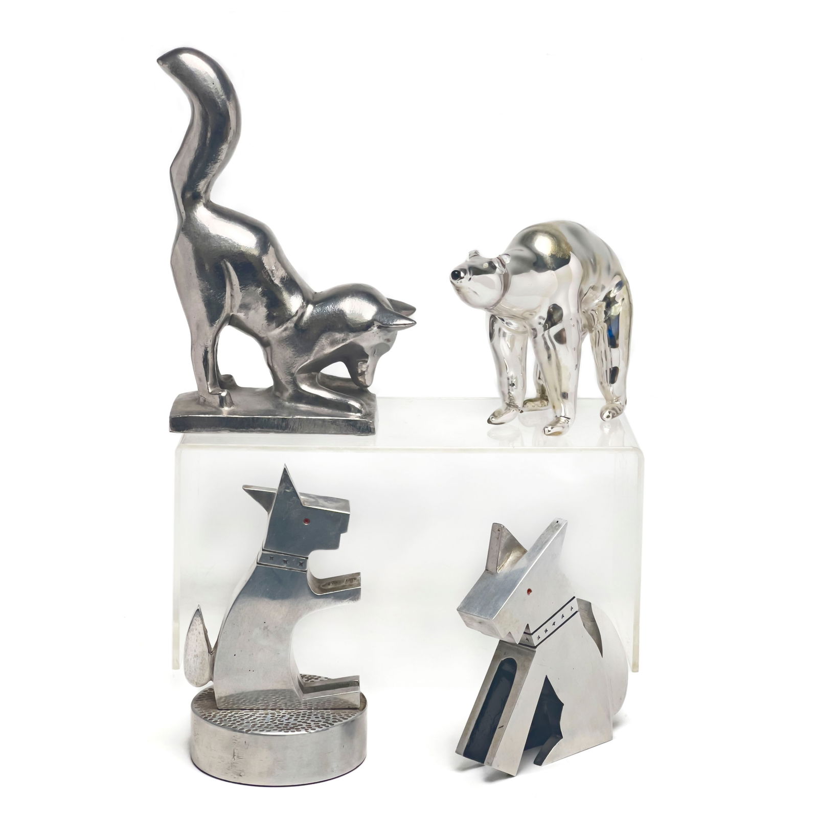 Art Deco Animal Figures, Group of 4 (1 of 6)