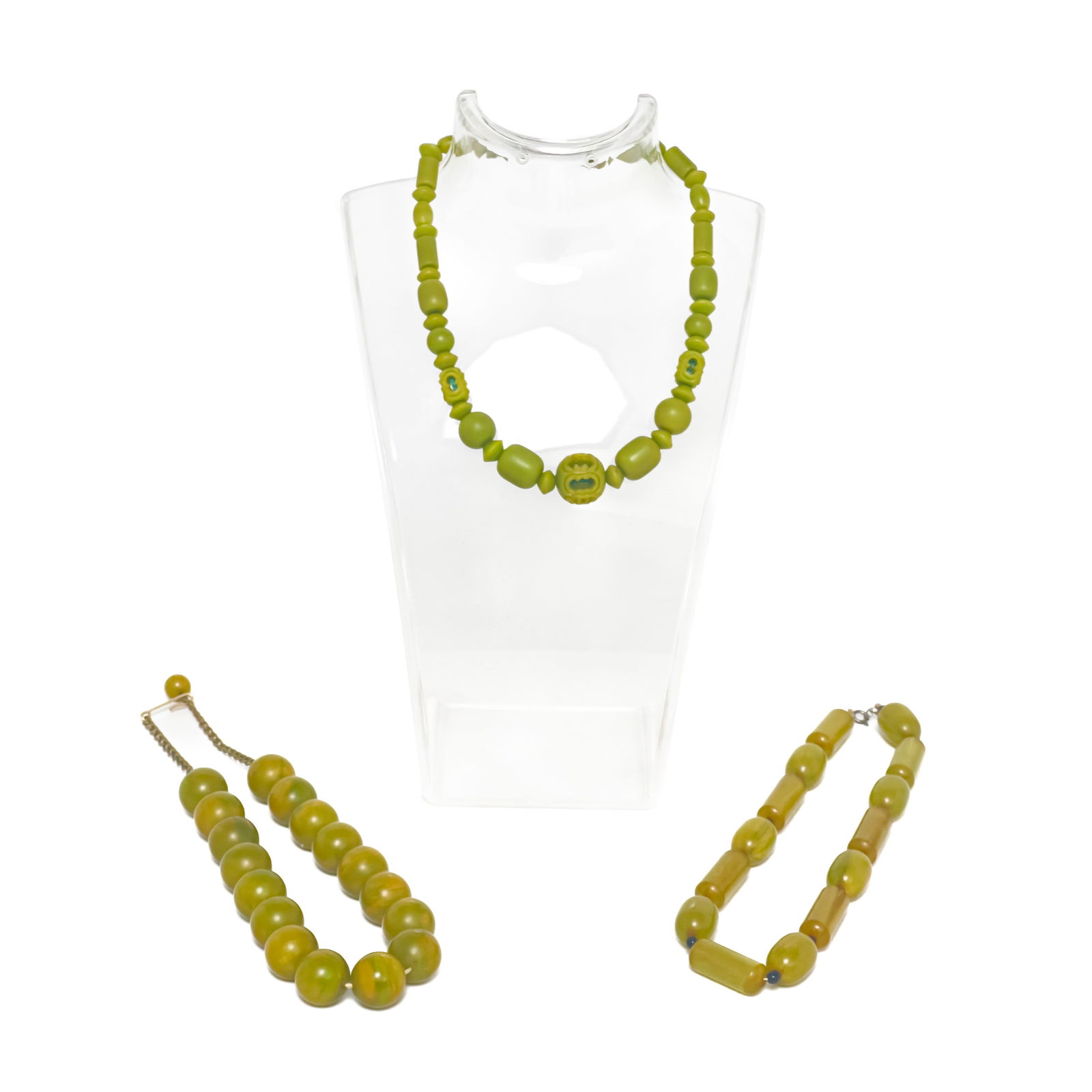Bakelite Necklaces, Group of 3 (1 of 4)