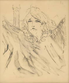 Henri de Toulouse-Lautrec - Sarah Bernhardt (1 of 4)