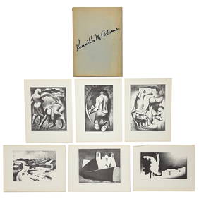 Kenneth Miller Adams - New Mexico Artists Series No. 1 (Partial Portfolio) (1 of 6)