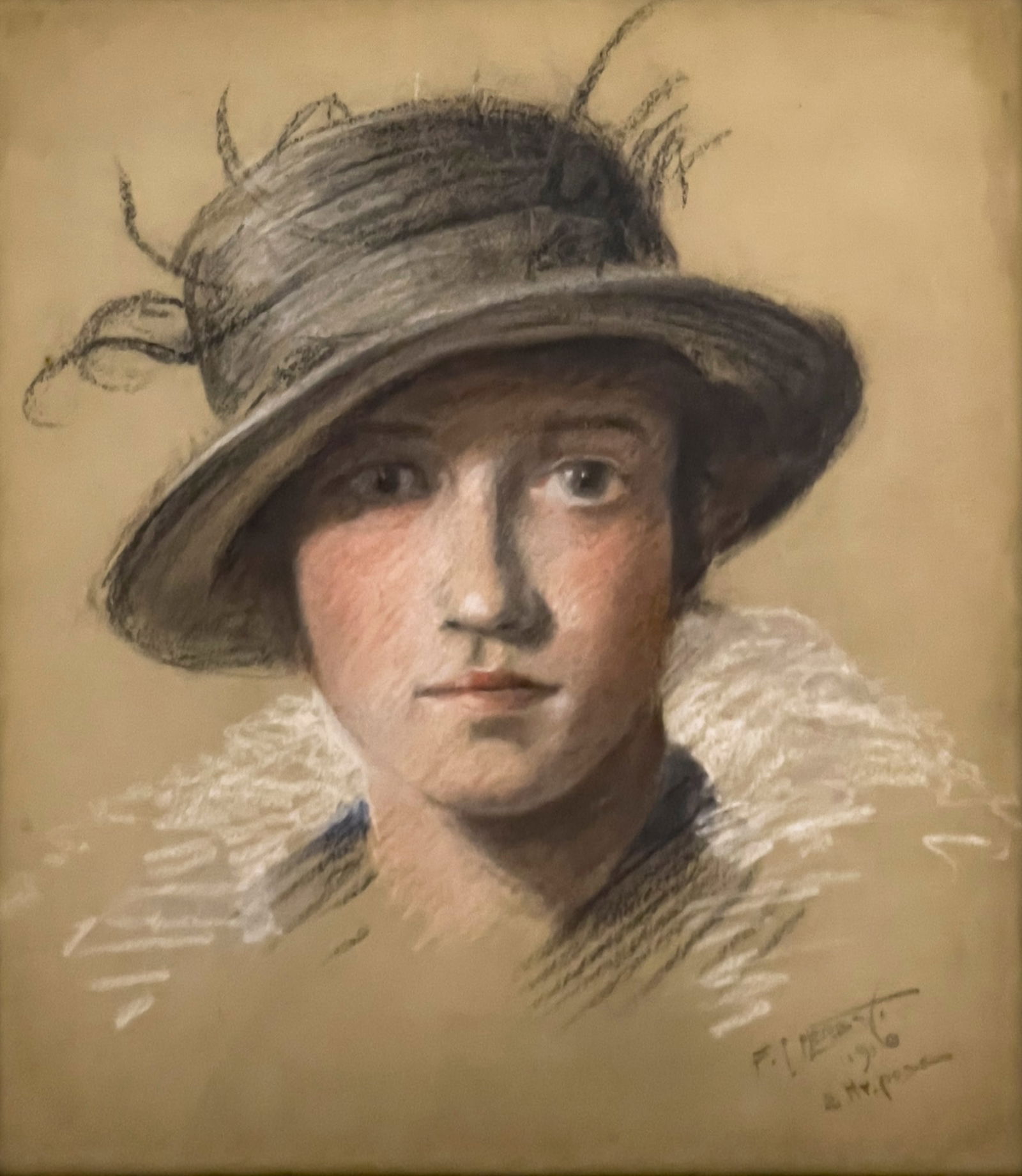 Frank C. Herbst - Untitled (Portrait of a Woman) (1 of 4)