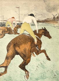Henri de Toulouse-Lautrec - Le Jockey (1 of 8)