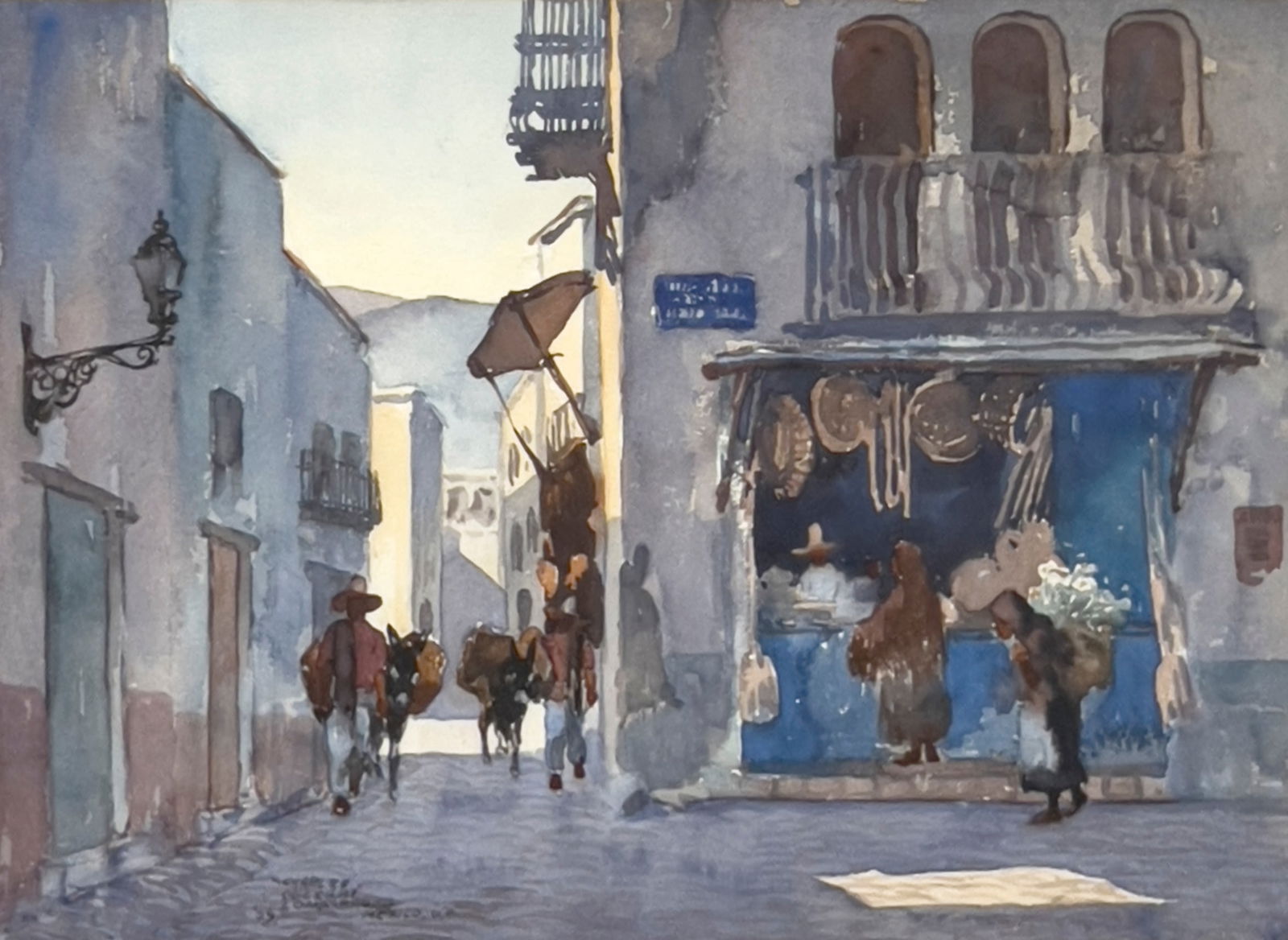 Charles Longabaugh - Street in Mexico (1 of 5)