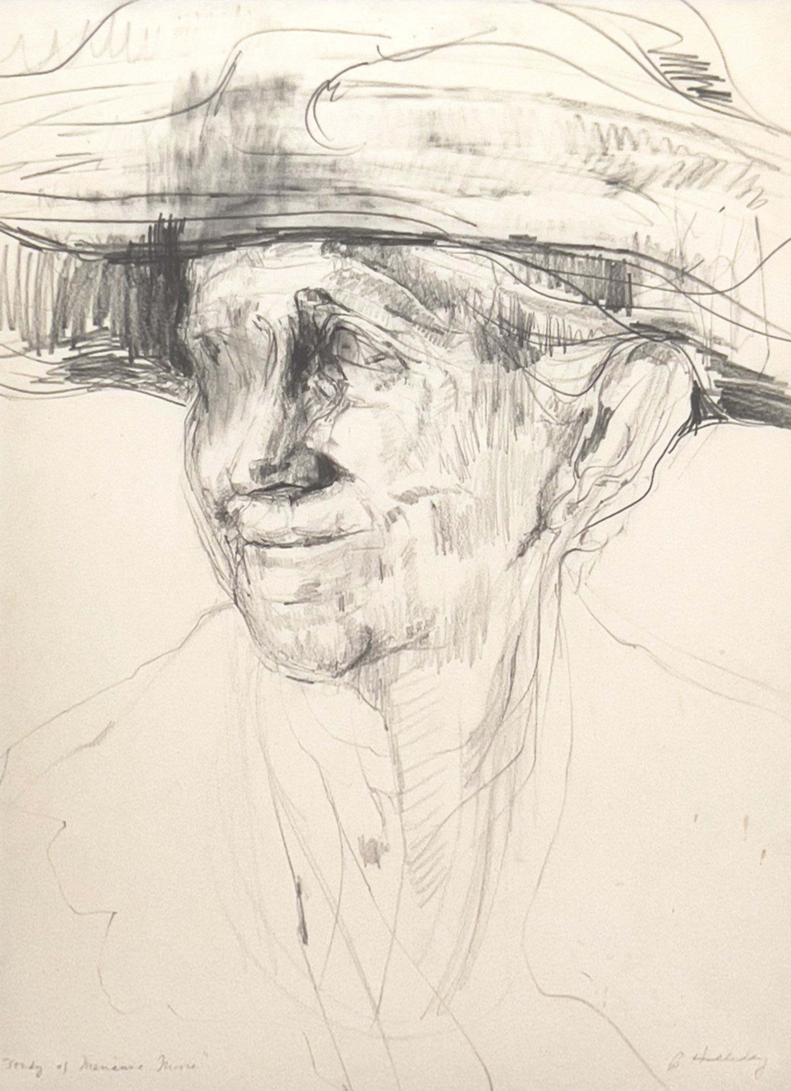 Betty Holliday - Study of Marianne Moore (1 of 4)