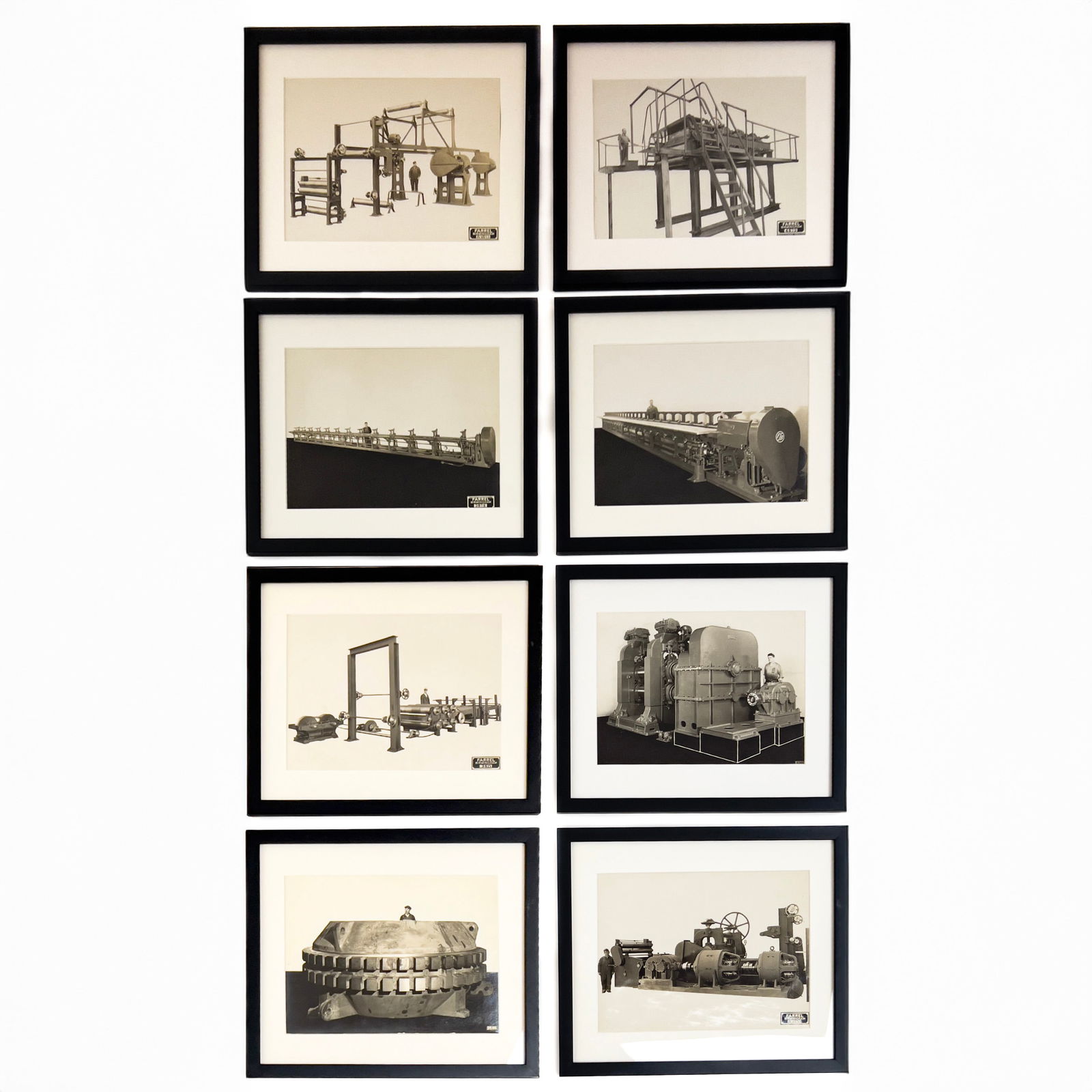 Industrial Machine Photographs, Group of 8 (1 of 3)