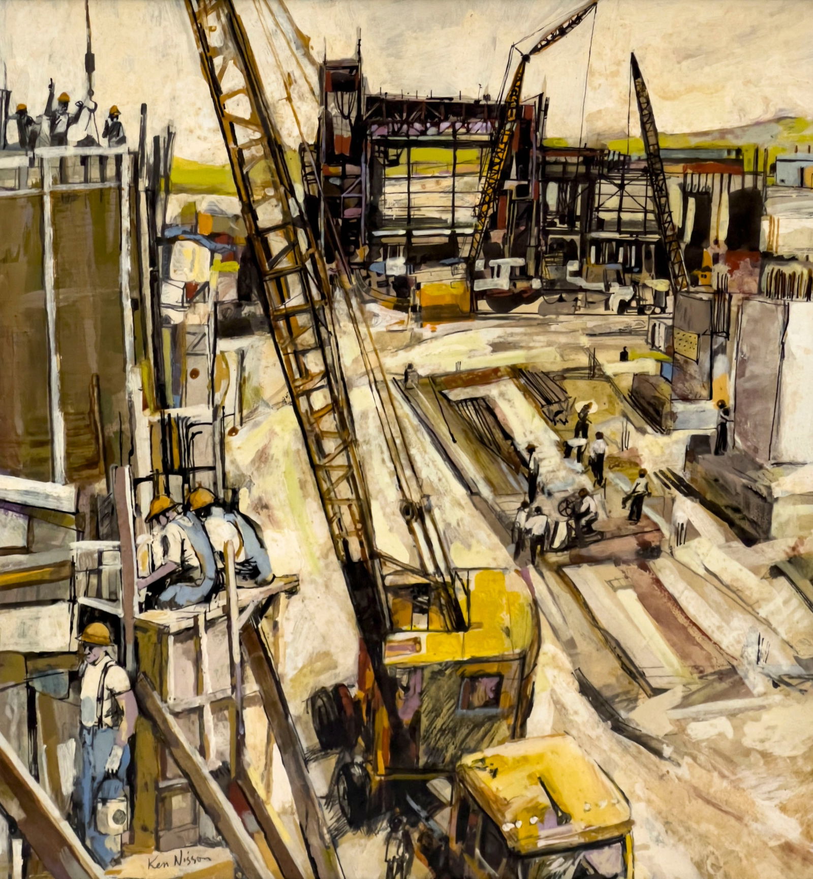 Ken Nisson - Untitled (Construction Site) (1 of 4)