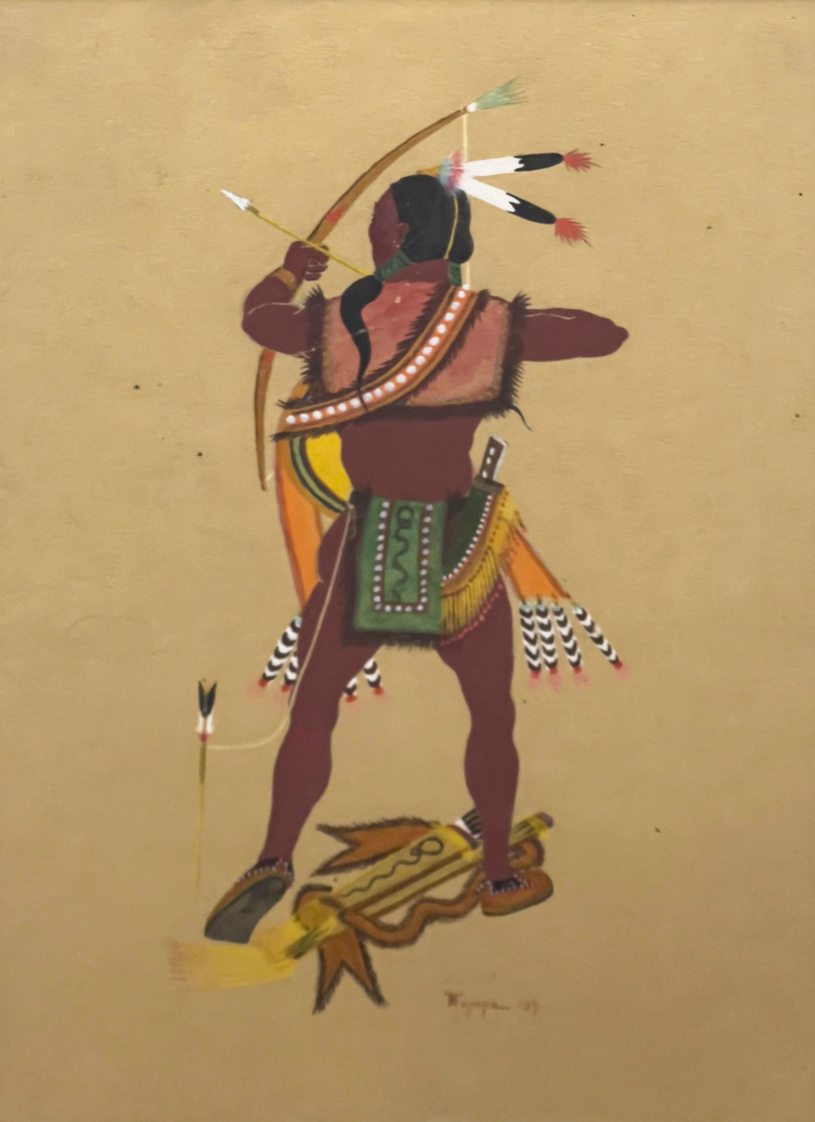 Stephen Mopope - A Warrior Kiowa (1 of 4)