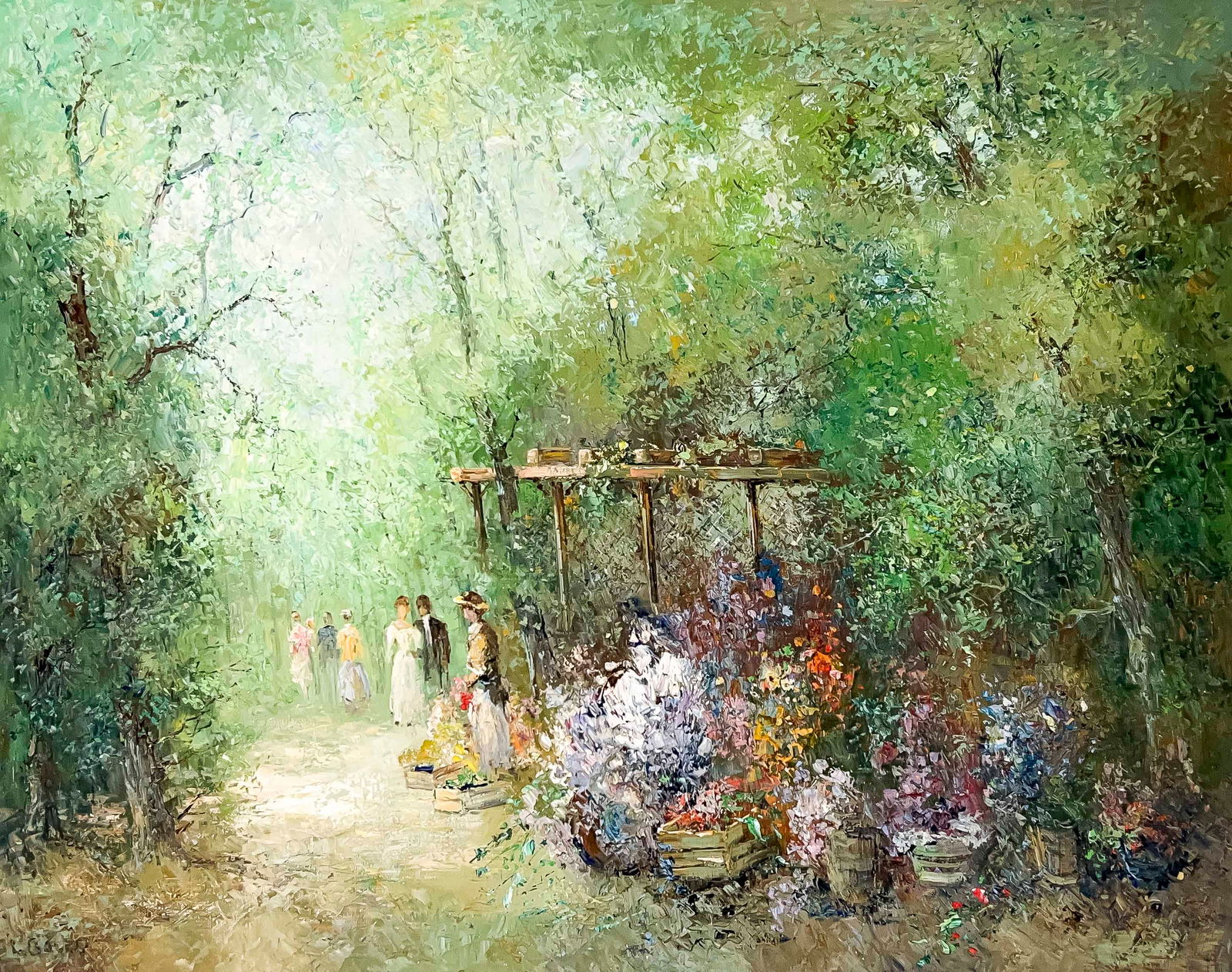 Willi Bauer - Untitled (Flower Market) (1 of 4)