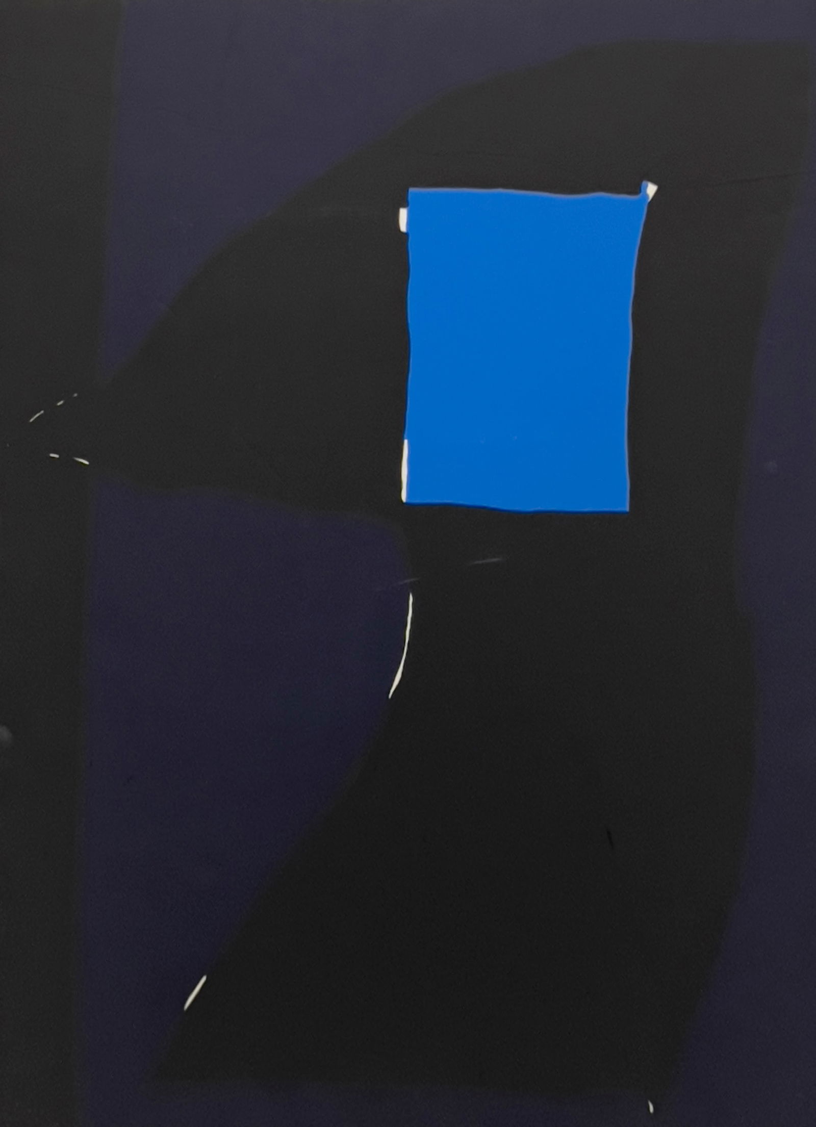 Adja Yunkers - La Maison Dieu: Lot 6 Adja Yunkers American (1900-1983) La Maison Dieu (1969) serigraph signed lower right, artist's proof image: 26 1/2 x 20 inches overall dimensions: 34 x 25 x 1 inches, wood frame with acrylic gla