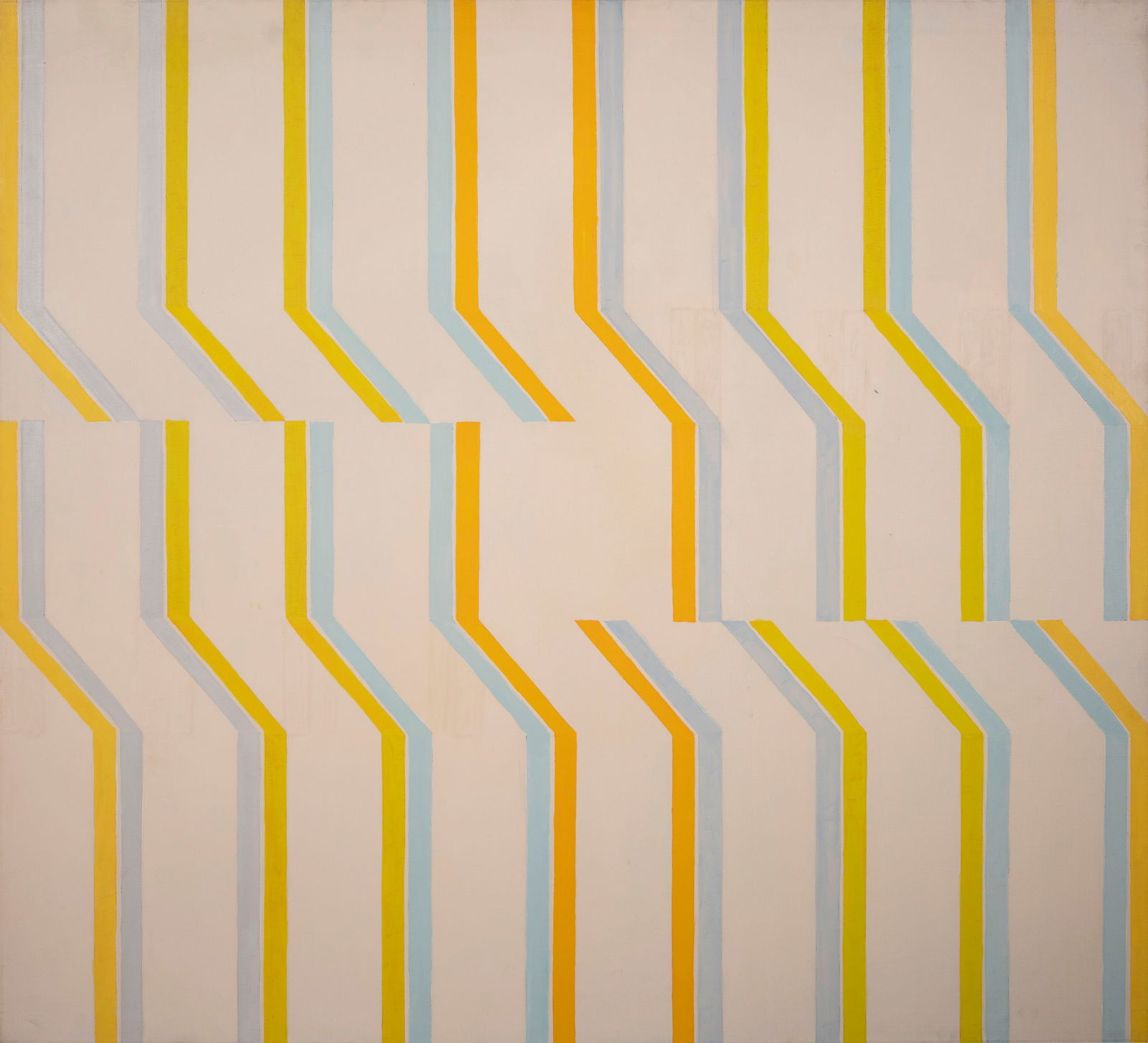 Michael Loew - White Series #3: Lot 39 Michael Loew American (1907-1985) White Series #3 (1970) oil on canvas signed verso 54 x 60 inches unframed Provenance: From a Private Collection, by descent from the artist's estate