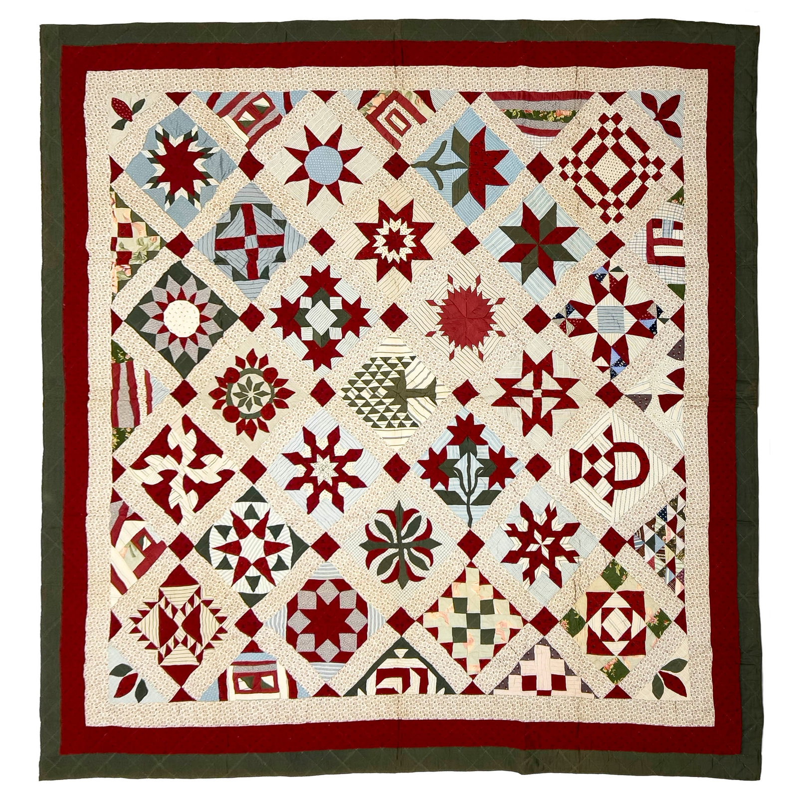 Sampler Patchwork Quilt (1 of 4)