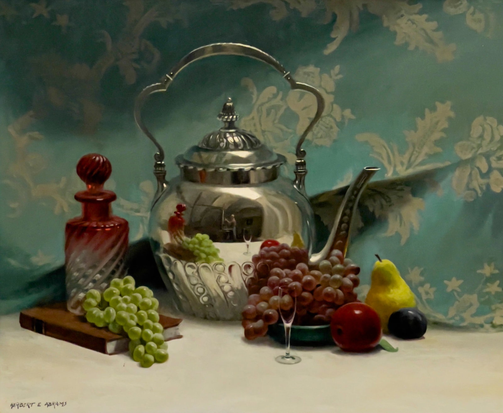 Herbert Abrams - Artist in His Studio (1 of 5)