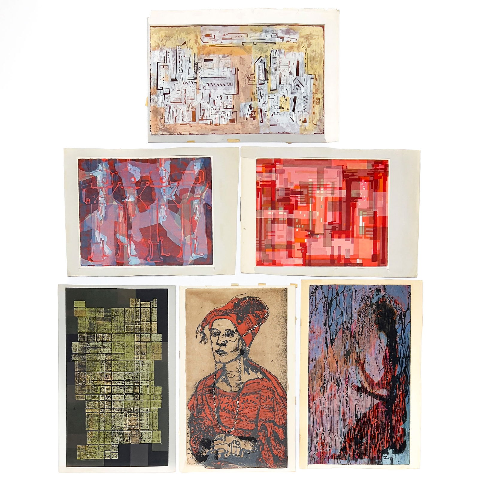 Ginger Osgood - Abstractions and Figures, 6 Editions (1 of 9)