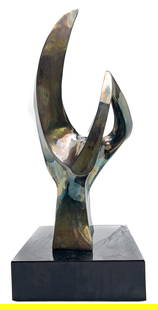 Seymour W. Meyer - Venus: Lot 18 Seymour W. Meyer American (1914-2009) Venus polished bronze signed and editioned 5/9 18 x 7 x 8 inches Provenance: From the Estate of Joyce Kootz, wife of Gallerist Sam Kootz Dr. Joyce