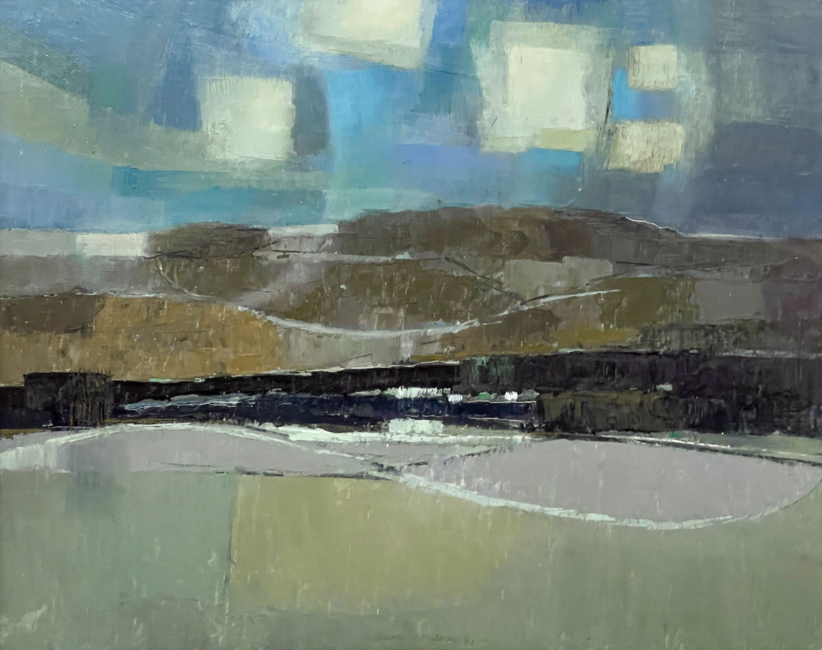 William C. Palmer - Modes of Winter, Afternoon (1 of 5)