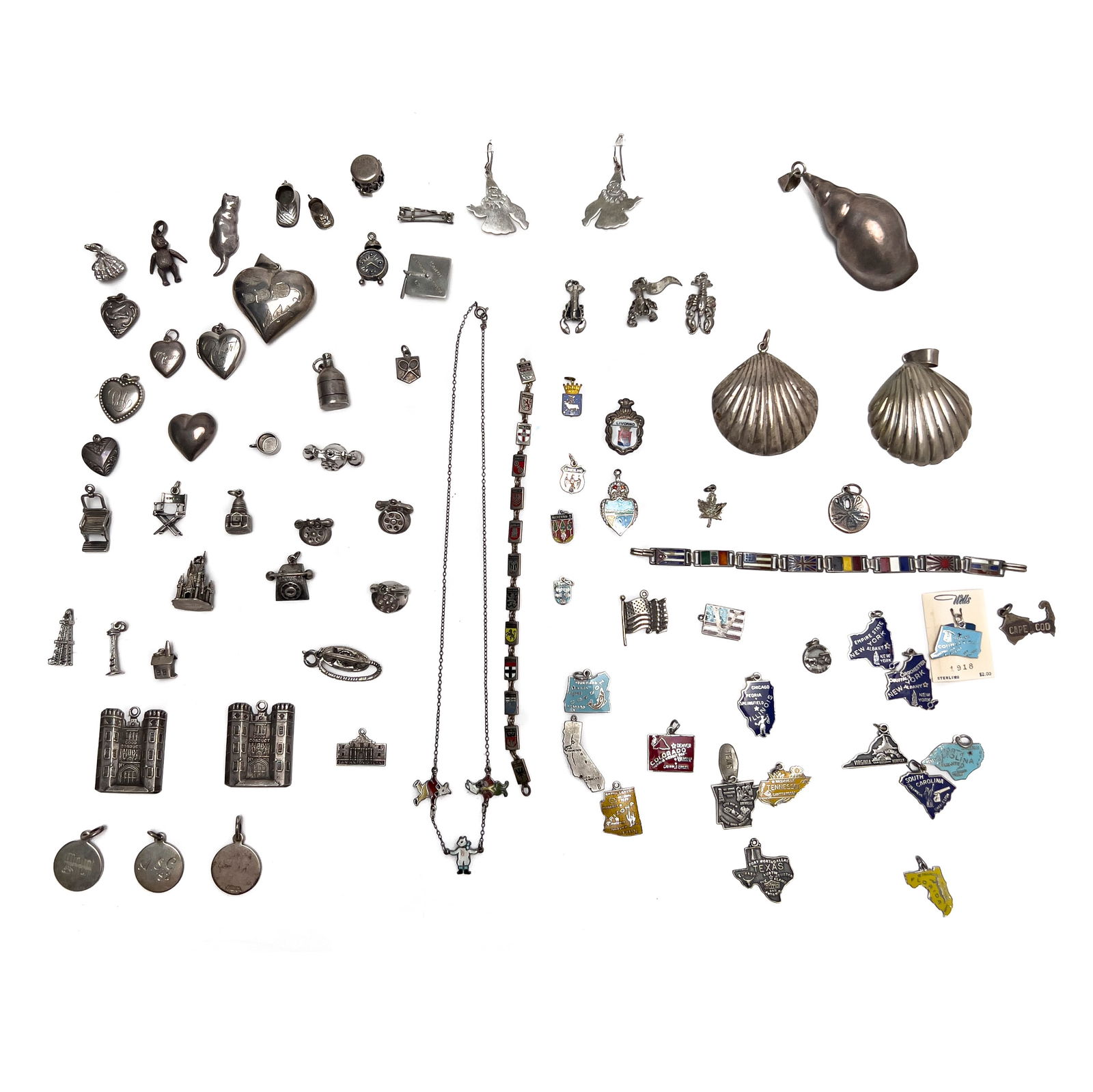 Sterling Silver Charms and Jewelry (1 of 9)