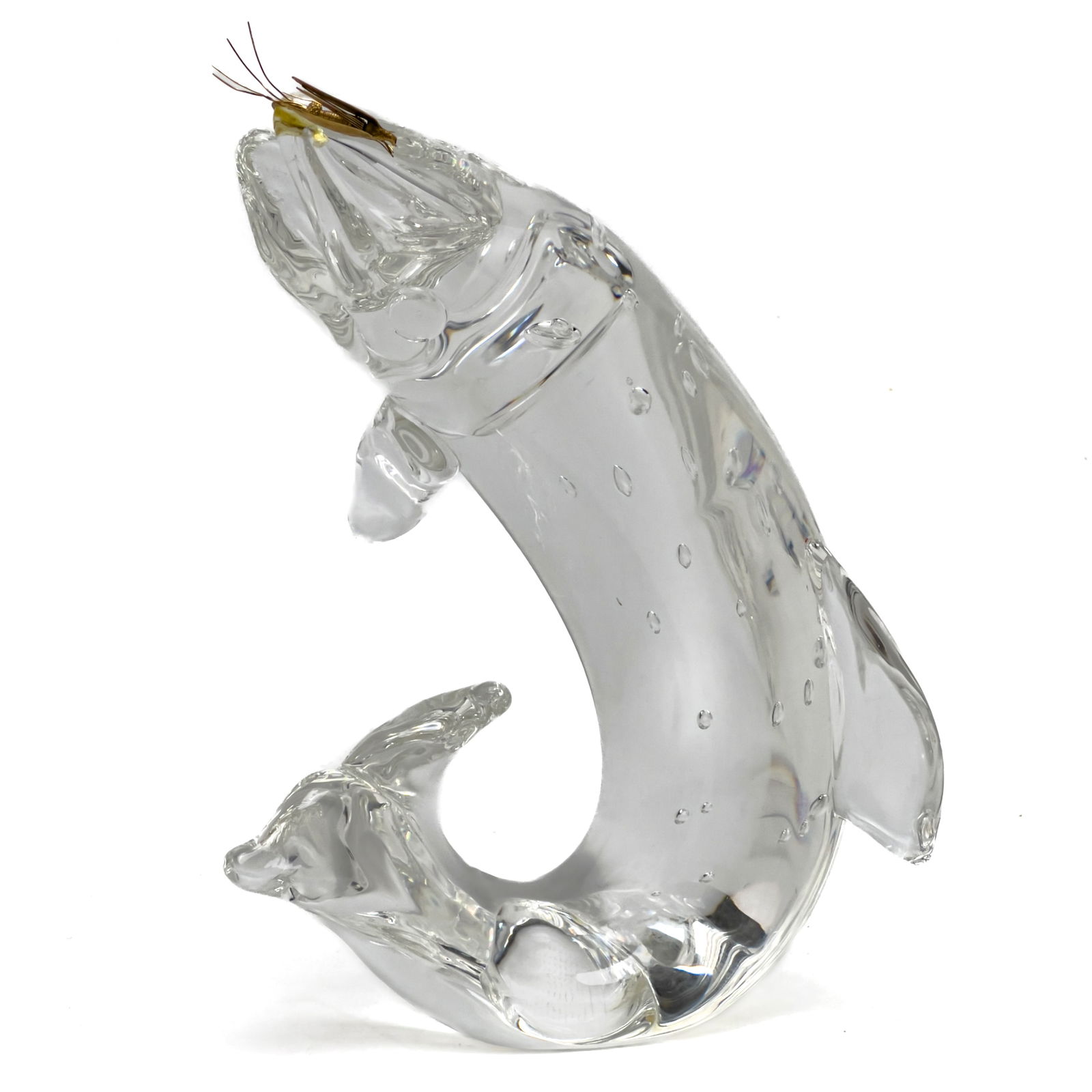Steuben Glass - Trout with Fly (1 of 4)