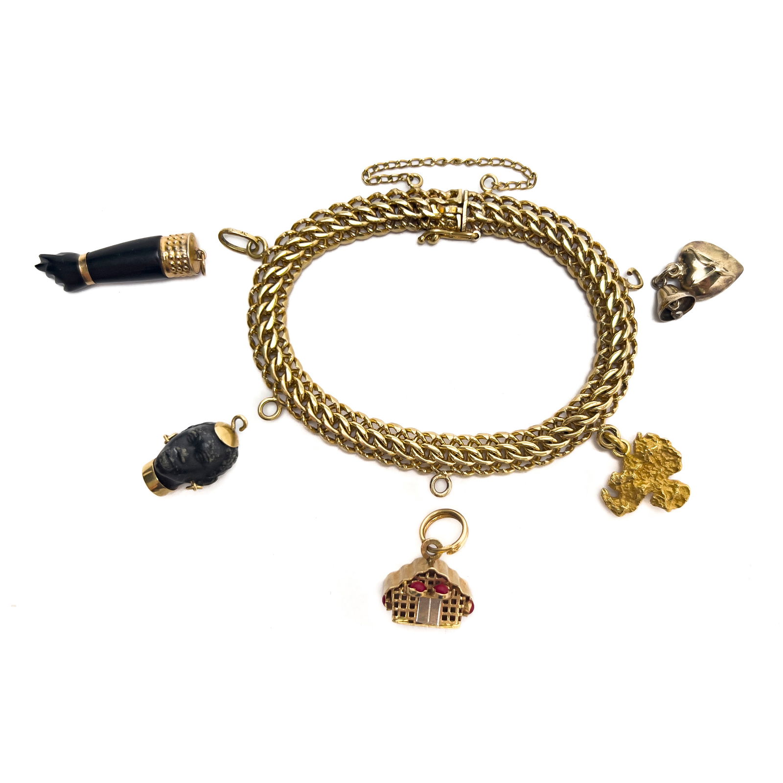 Gold Charm Bracelet (1 of 6)