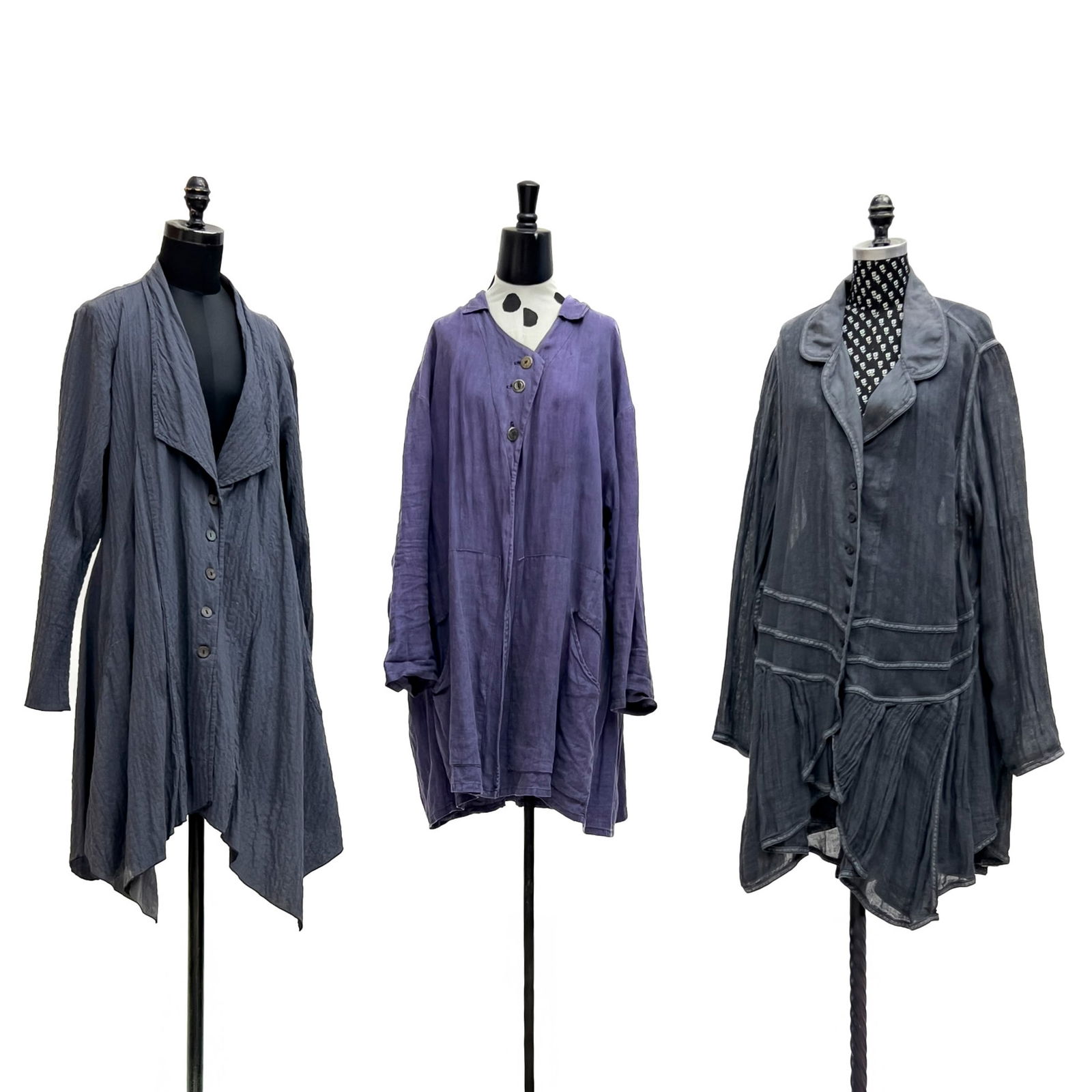 Cynthia Ashby  - Jacket and Oversized Shirts, Group of 3 (1 of 10)