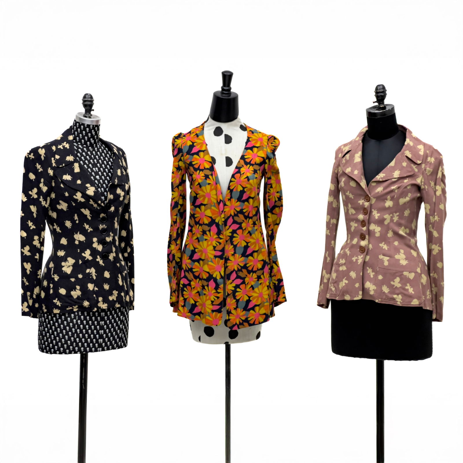 Biba - Patterned Blazers and Jackets, Group of 3 (1 of 8)