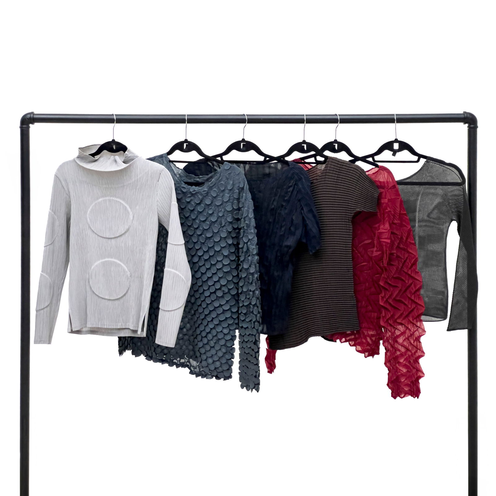 Issey Miyake - Pleats Please Tops, Group of 6 (1 of 6)