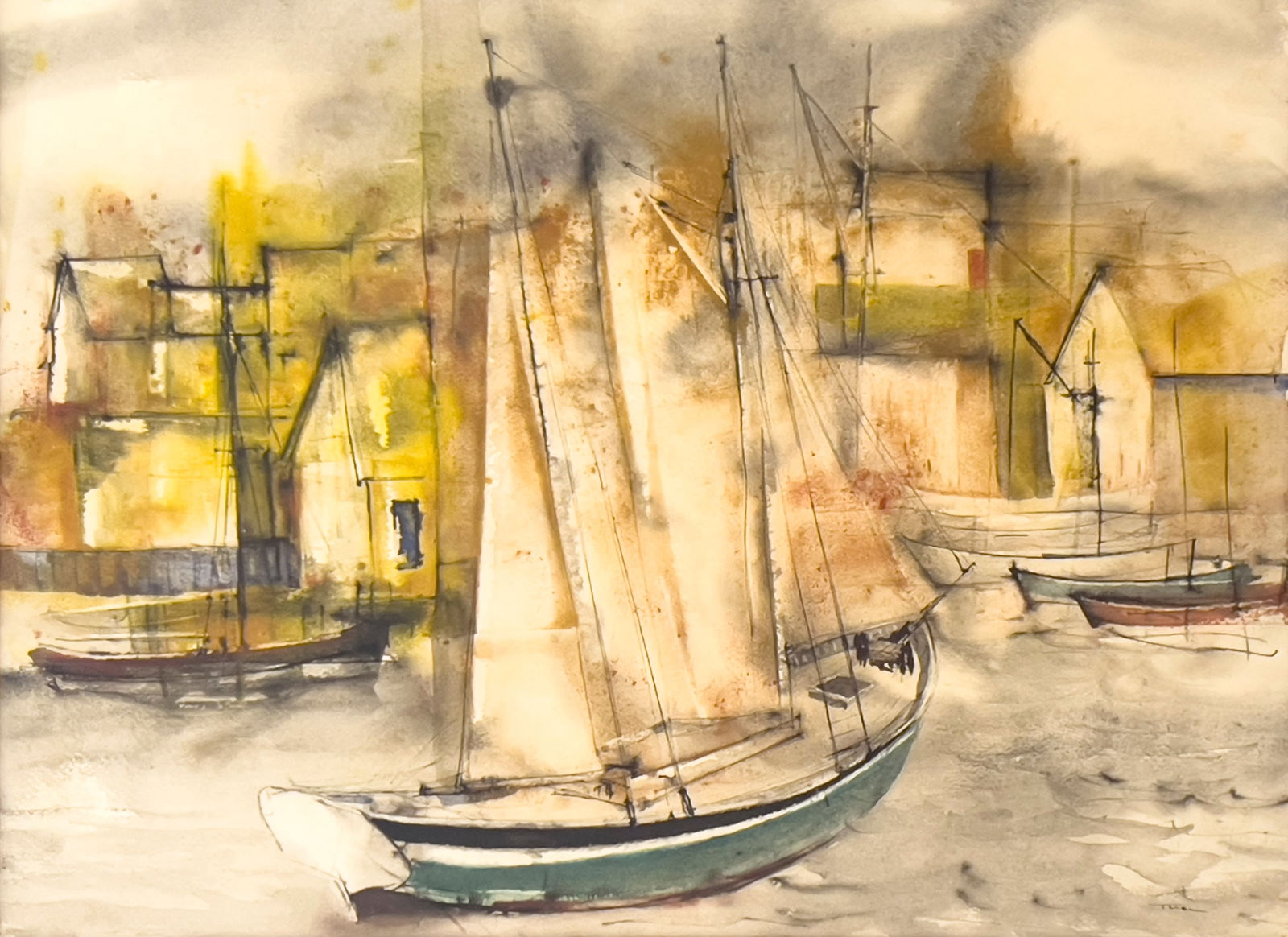 William Thon - Drying Sail (1 of 4)