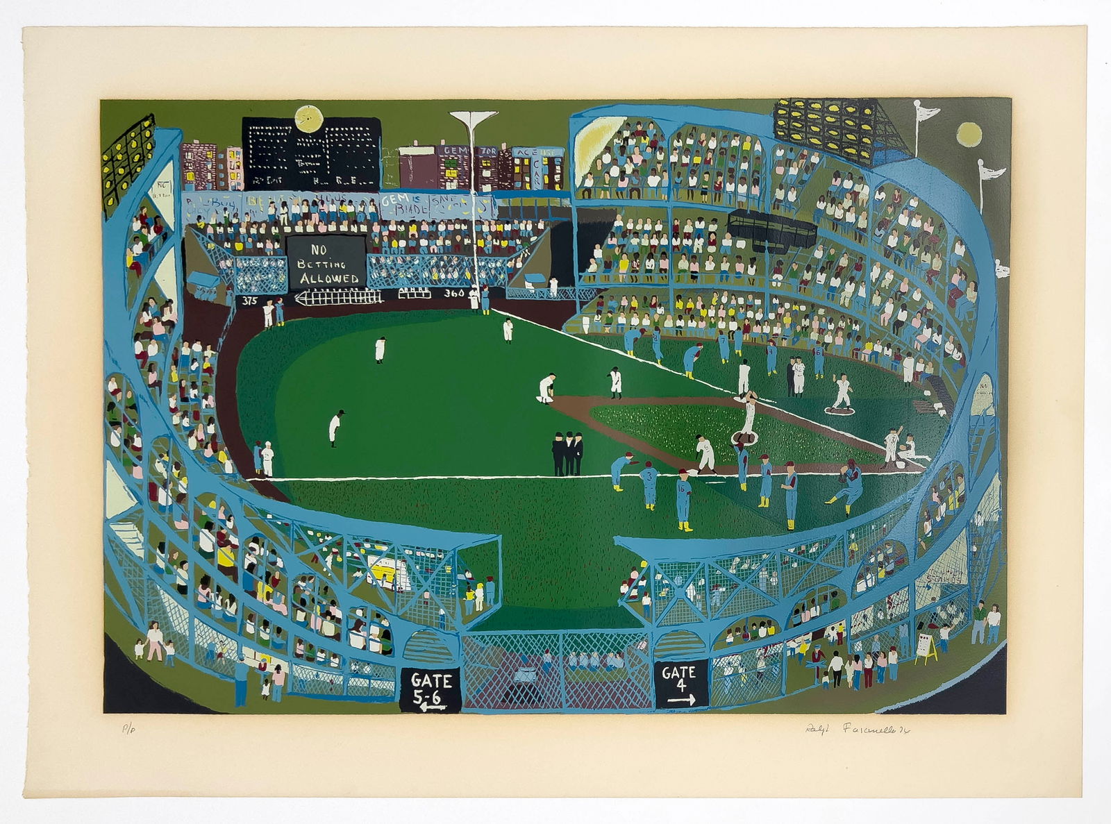 Ralph Fasanella - Ball Park (1 of 3)