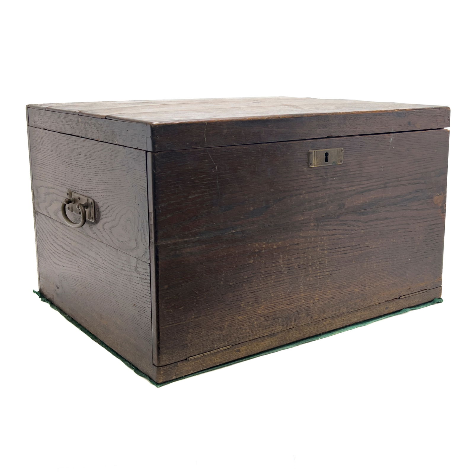 Silver Flatware Oak Storage Chest (1 of 4)
