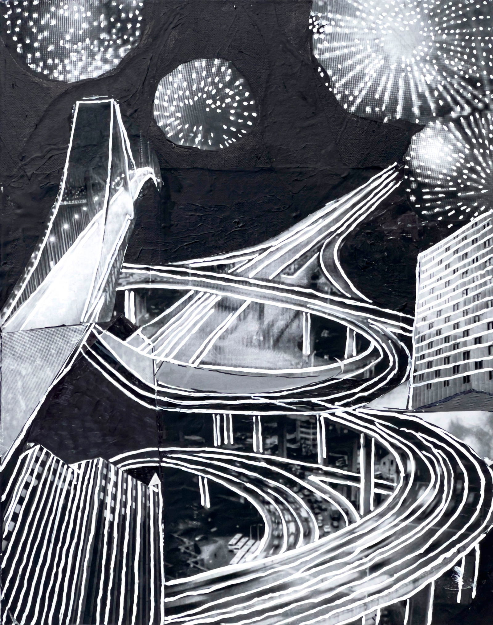 Janet Cooling - Untitled (Cityscape) (1 of 4)