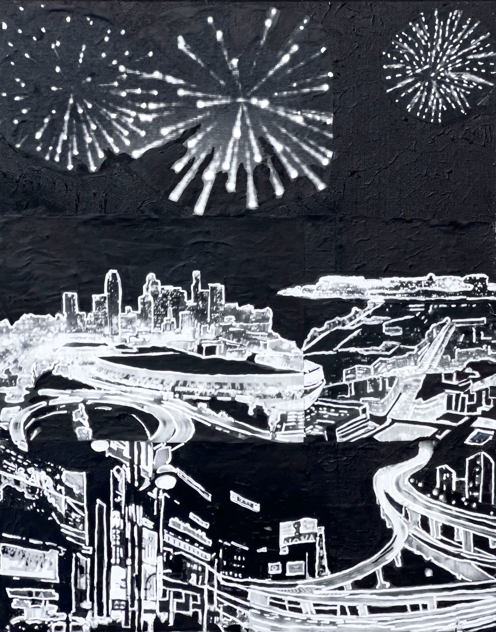 Janet Cooling - Untitled (Cityscape) (1 of 4)