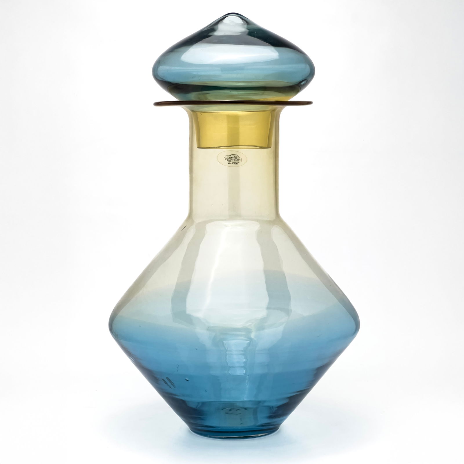 Blenko Glass - John Nickerson Lidded Jar (1 of 5)