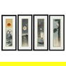 K h  Sh da and Yoshimoto Gesso - Woodcuts, Group of 4