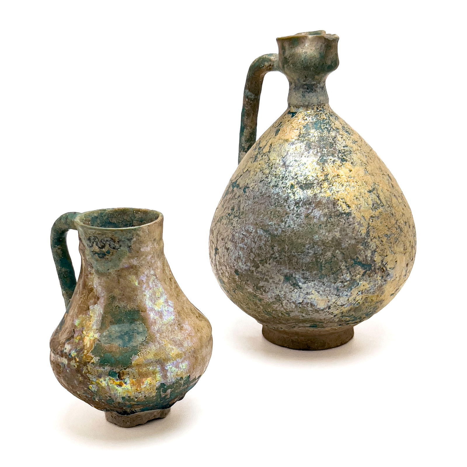 Two Persian Kashan Ceramic Vessels (1 of 5)