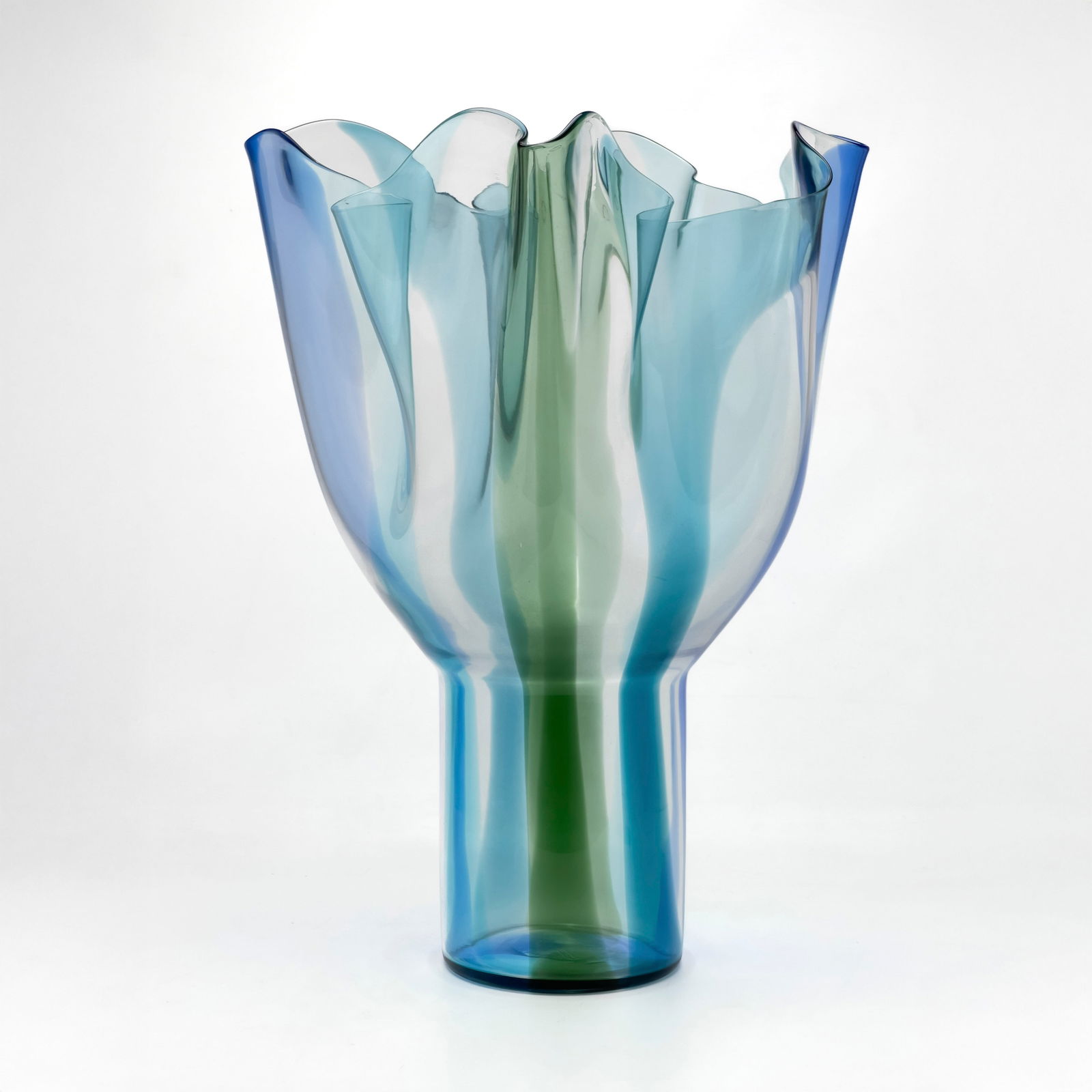 Timo Sarpaneva - Kukinto Vase for Venini: Lot 20 Timo Sarpaneva Finnish (1926-2006) Kukinto Vase for Venini (1994 ) glass signature and date to bottom 19 1/4 x 15 inches Provenance: From a Private SoHo Collections