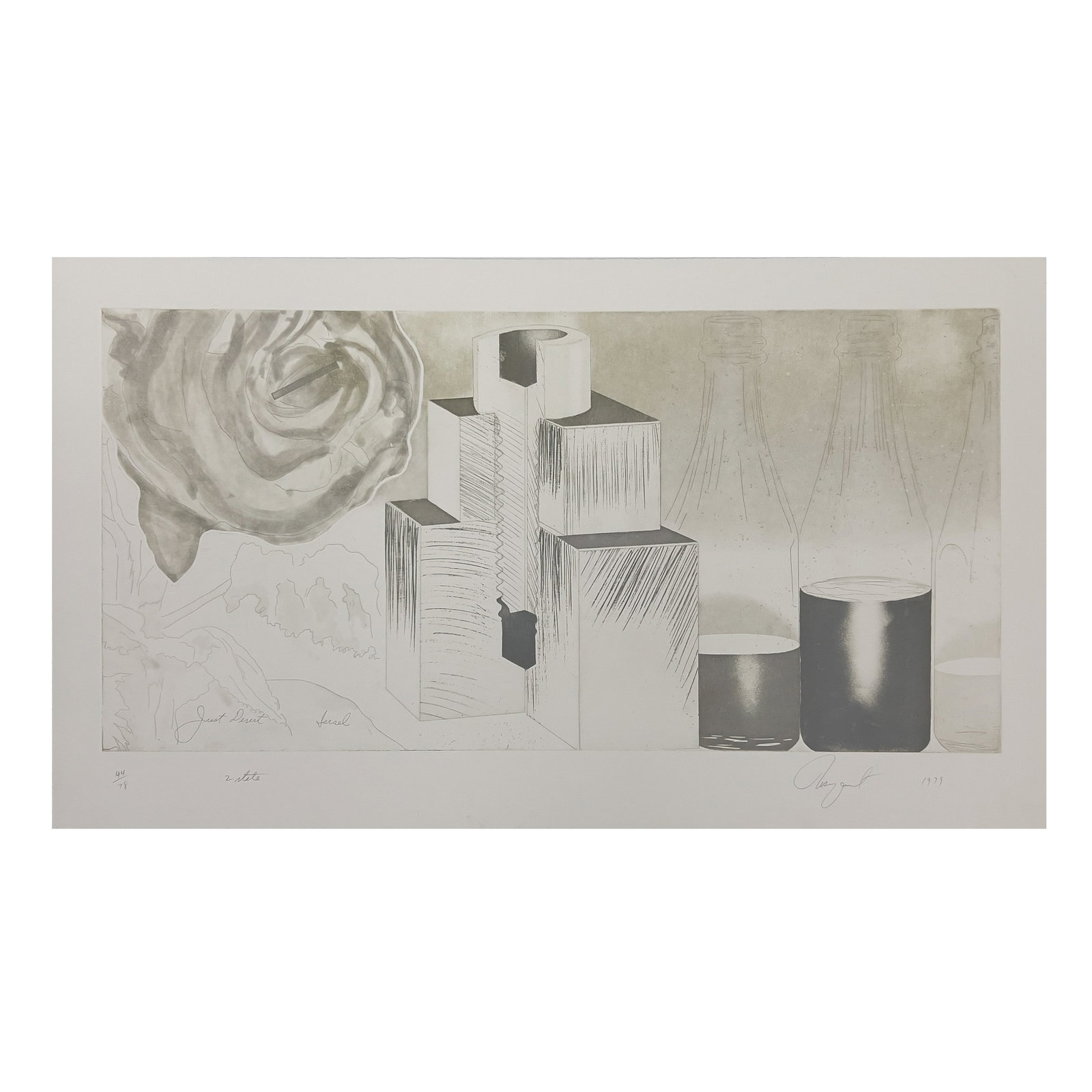 James Rosenquist - Just Desert (2nd State) (1 of 2)