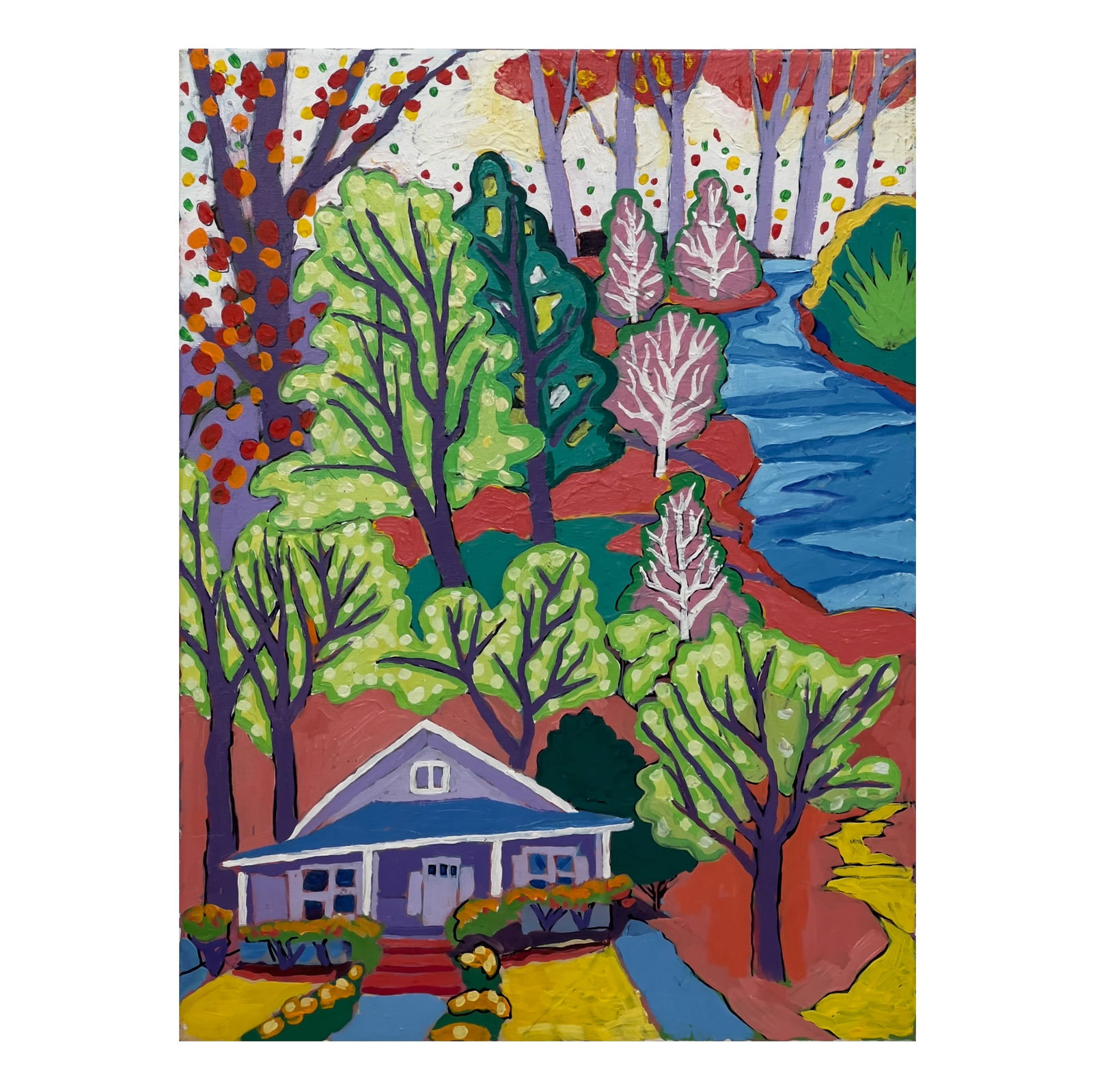 Janet Cooling - Untitled (House in the Woods) (1 of 2)