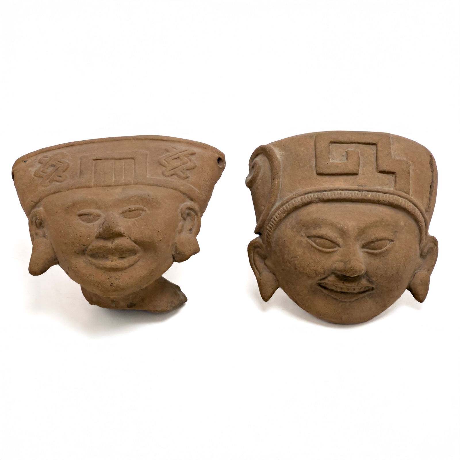 Two Veracruz Pottery Heads (1 of 4)