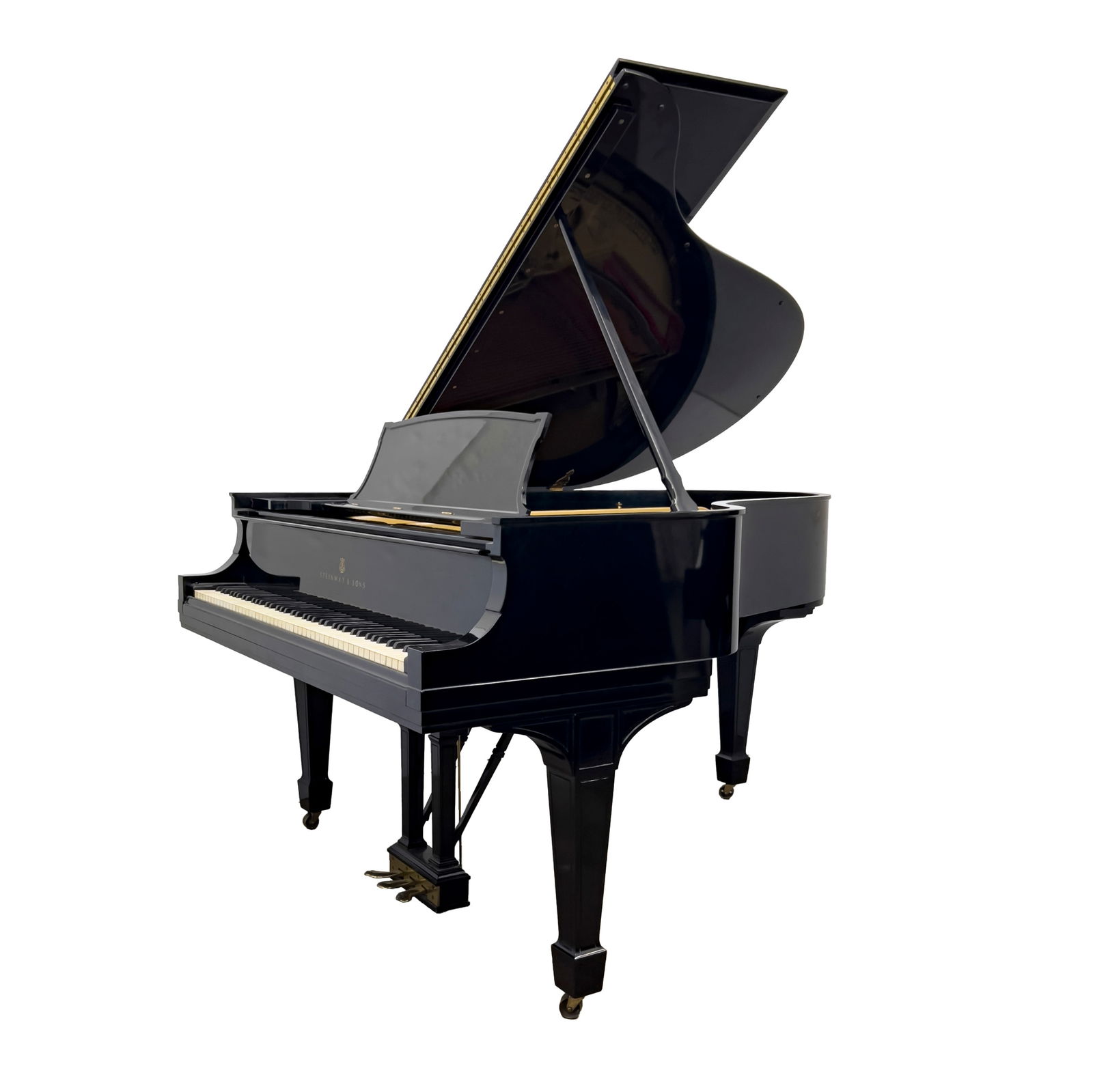 Steinway and Sons Baby Grand Piano, Model O (1 of 20)