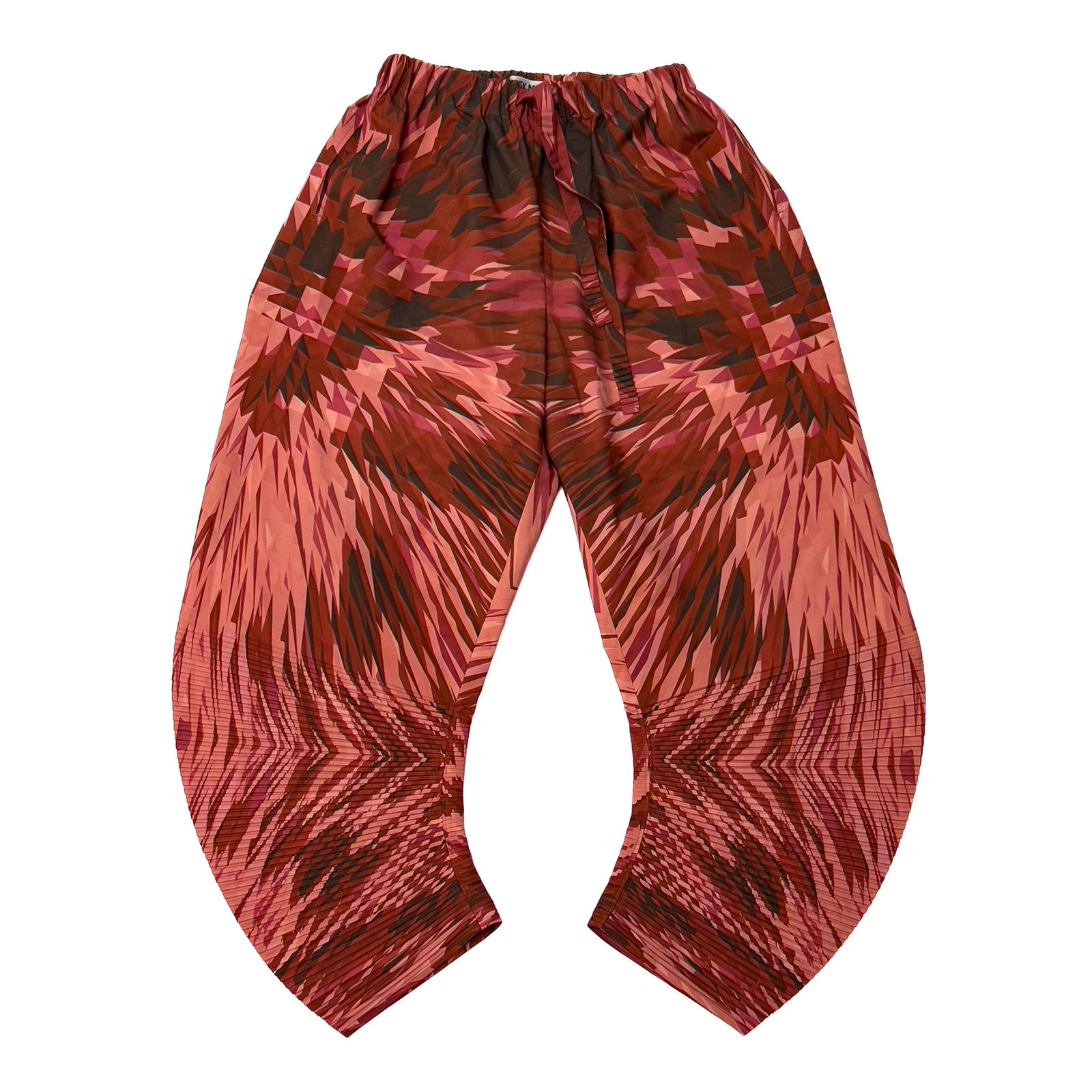 Issey Miyake - Pleats Please Red Pants (1 of 4)