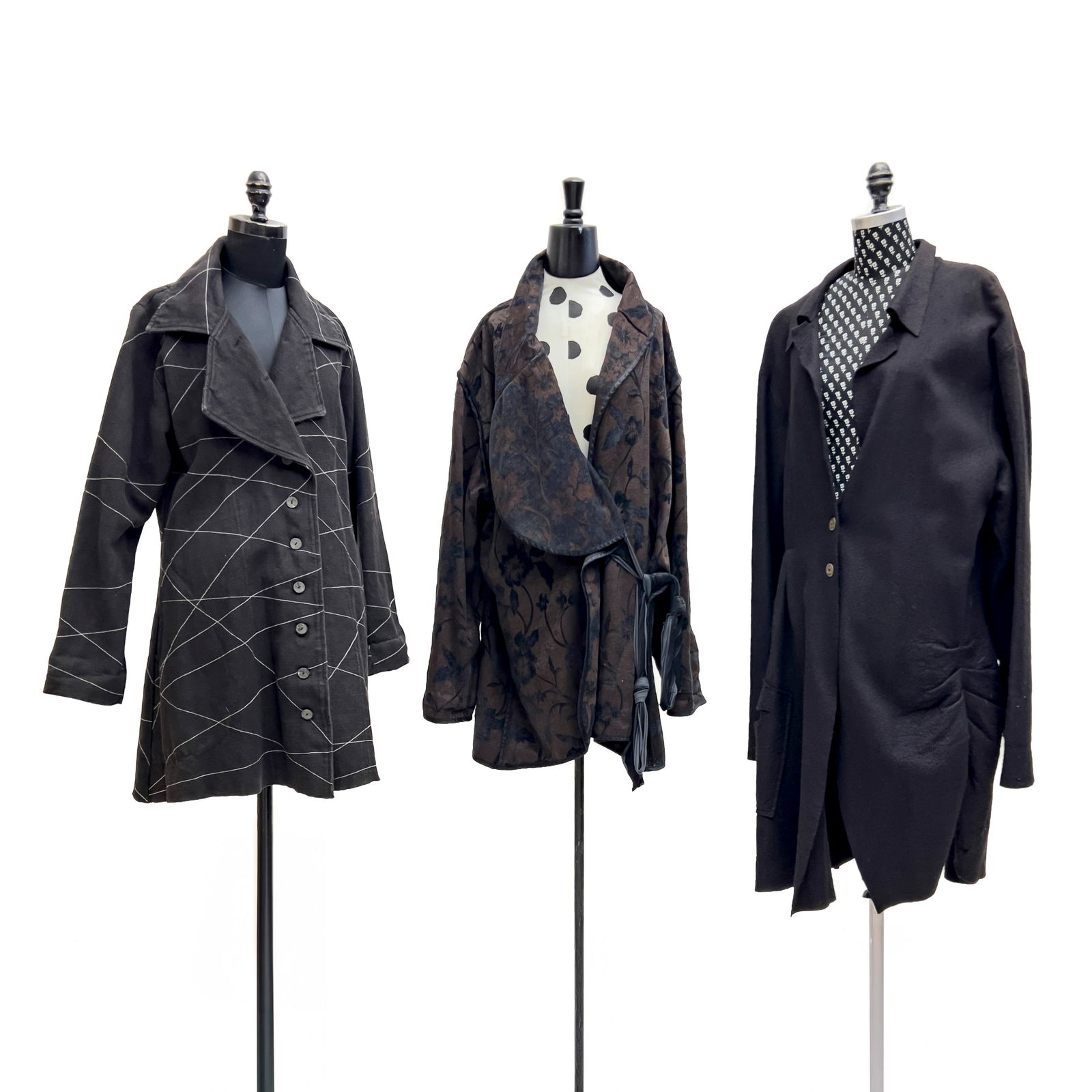 Cynthia Ashby - Black Jackets, Group of 3 (1 of 8)
